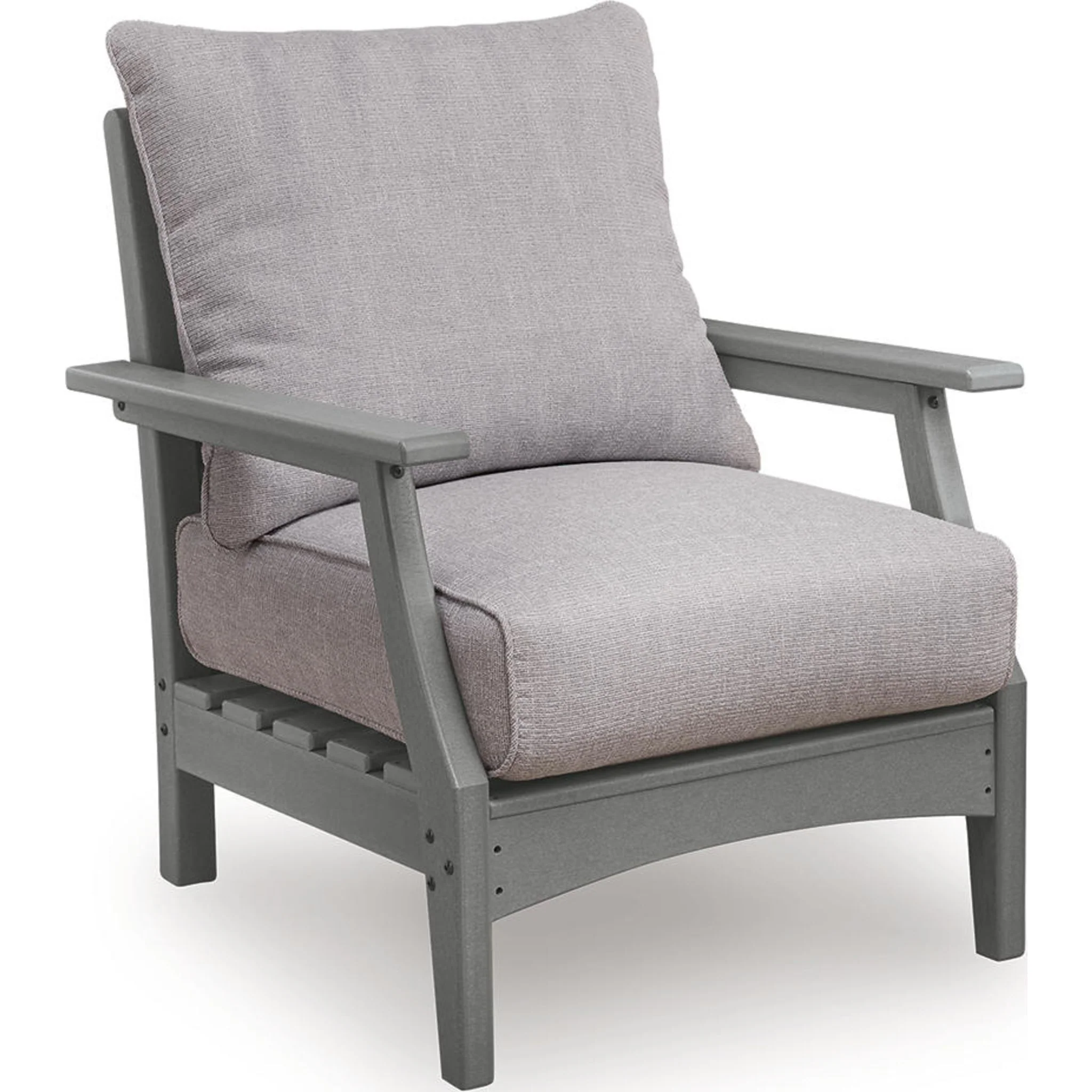 Lone View Bay Outdoor Lounge Chair with Cushion (set of 2) - Image 3