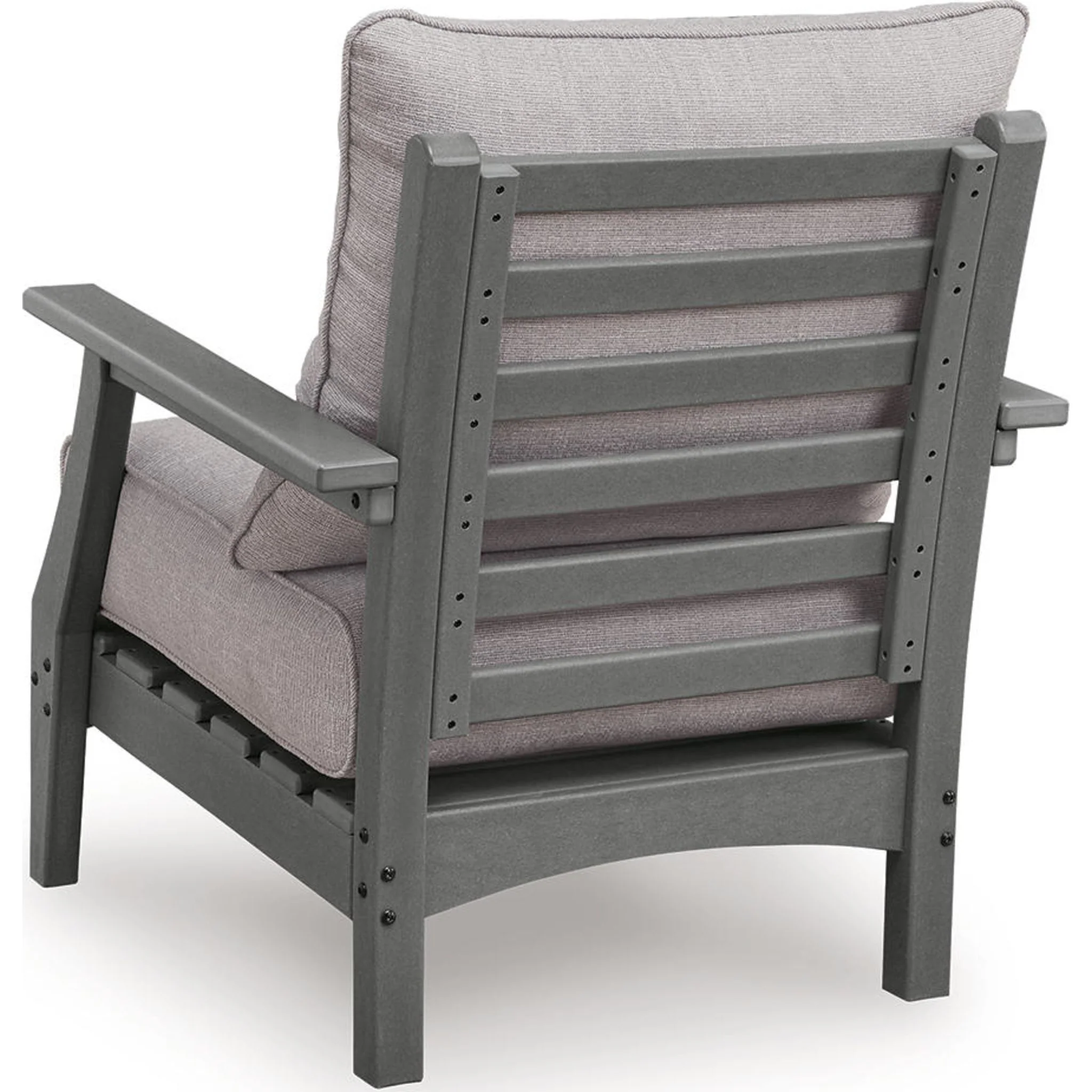 Lone View Bay Outdoor Lounge Chair with Cushion (set of 2) - Image 4