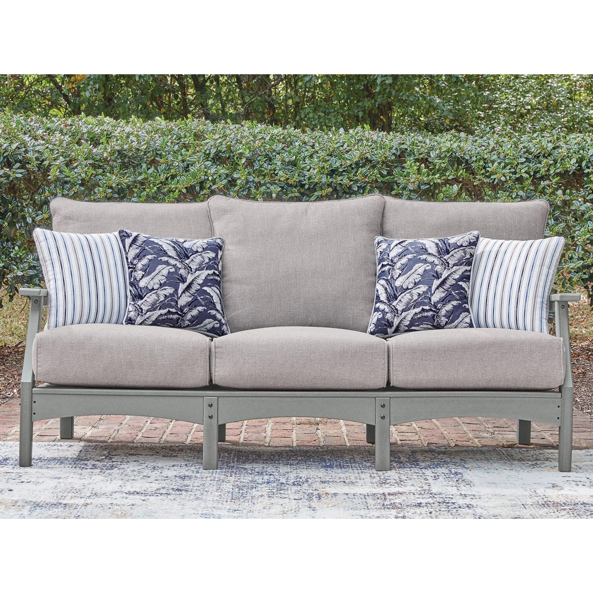 Lone View Bay Outdoor Sofa with Cushion - Image 2
