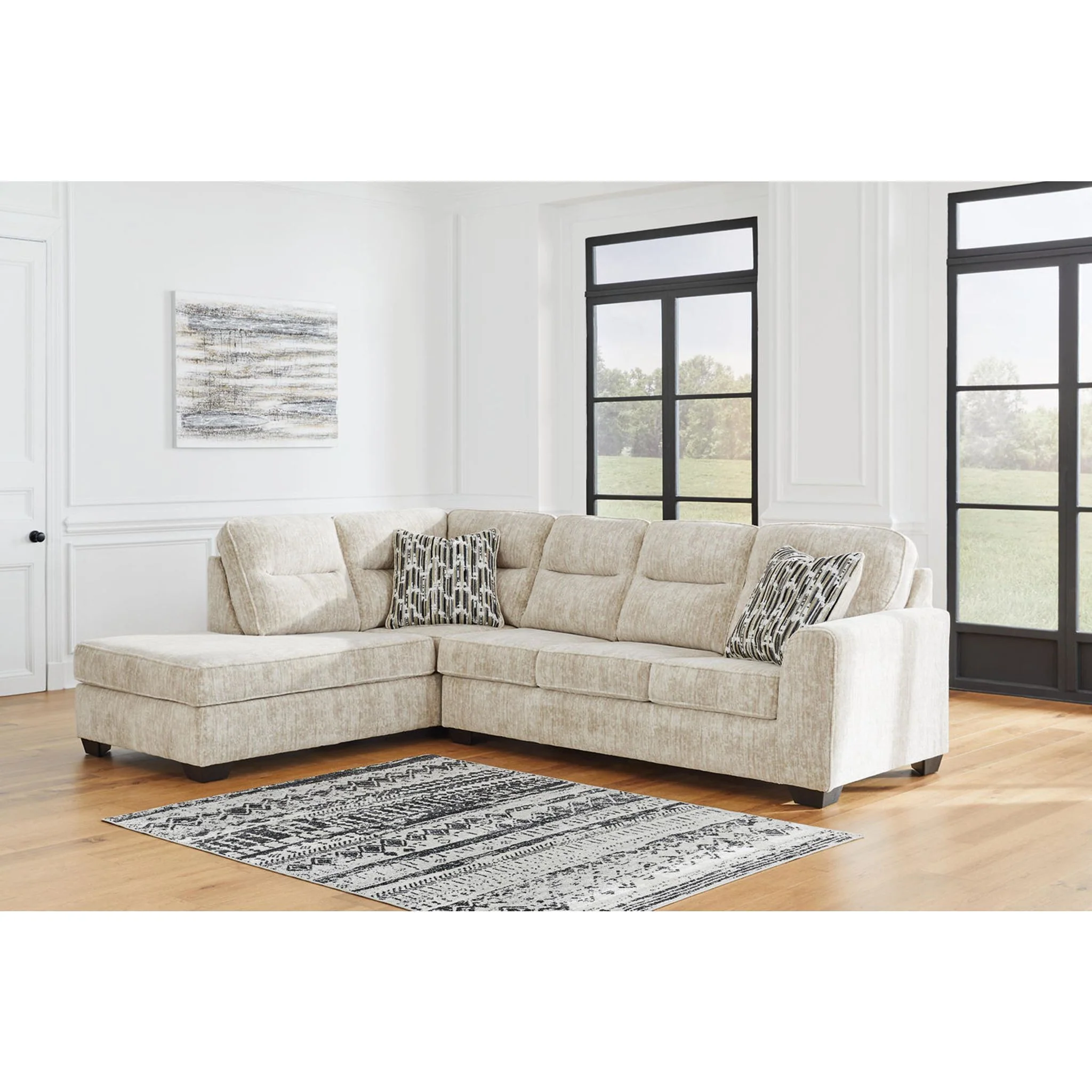 Lonoke 2 Piece Sectional with Chaise - Image 3