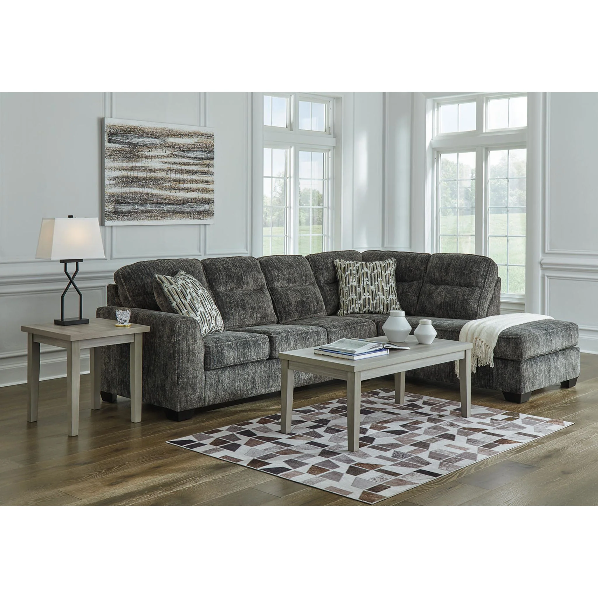 Lonoke 2 Piece Sectional with Chaise - Image 7