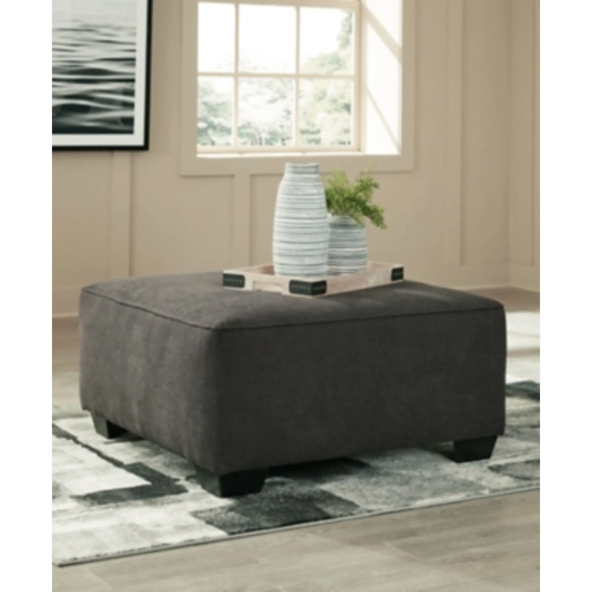 Lucina Oversized Accent Ottoman - Image 2
