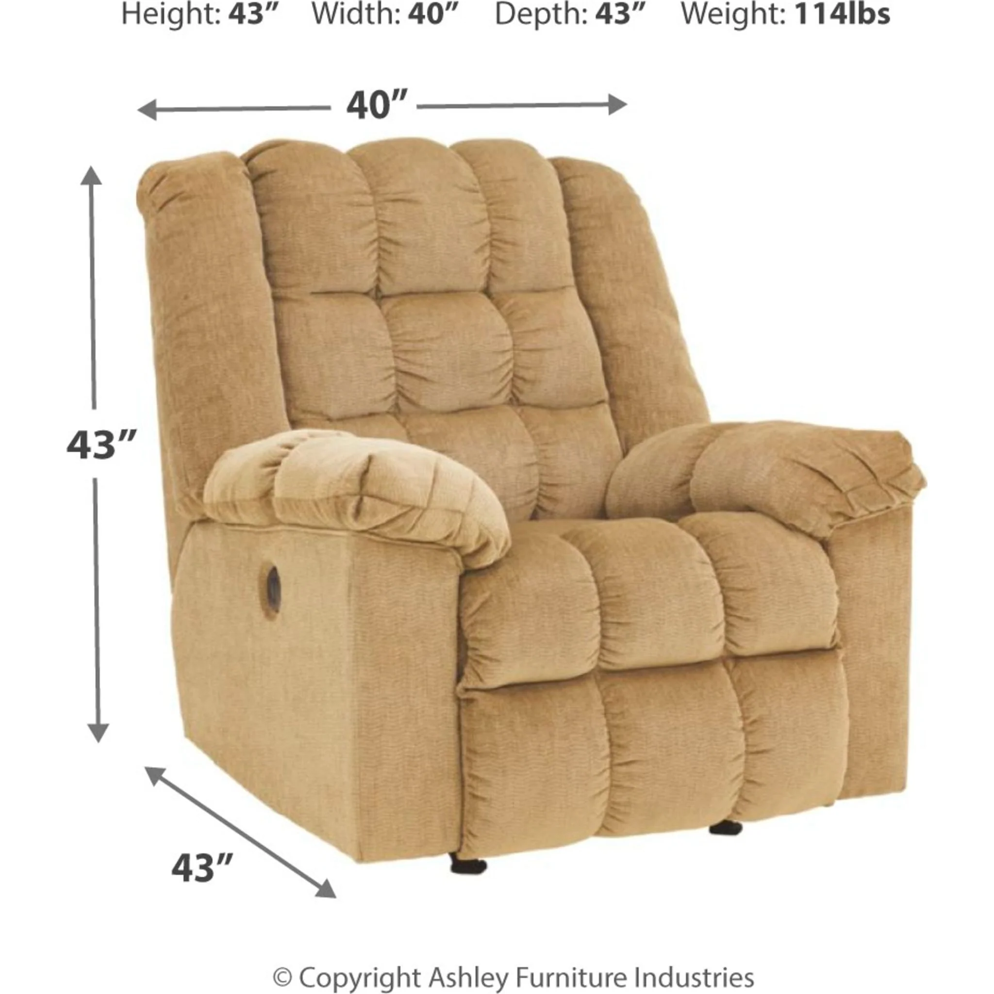 Ludden Rocker Recliner with Power - Image 5