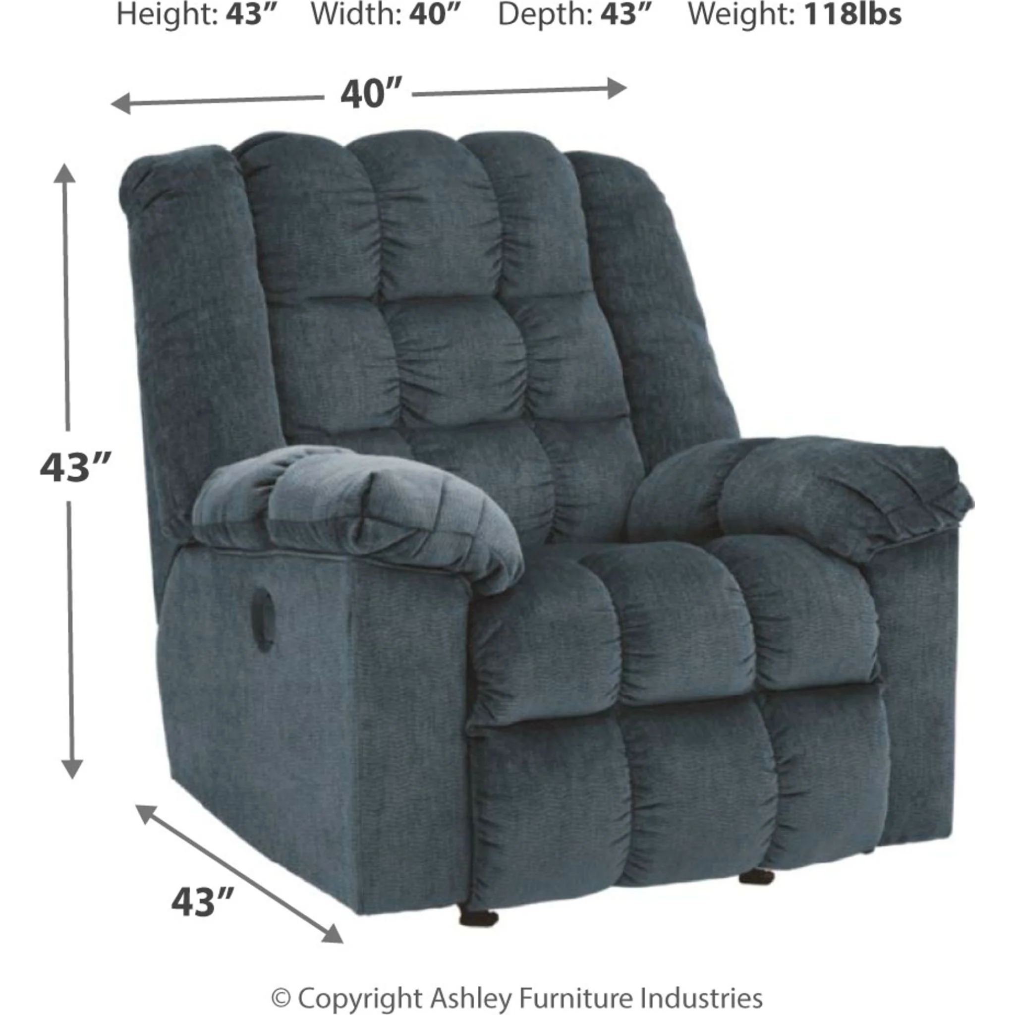 Ludden Rocker Recliner with Power - Image 5