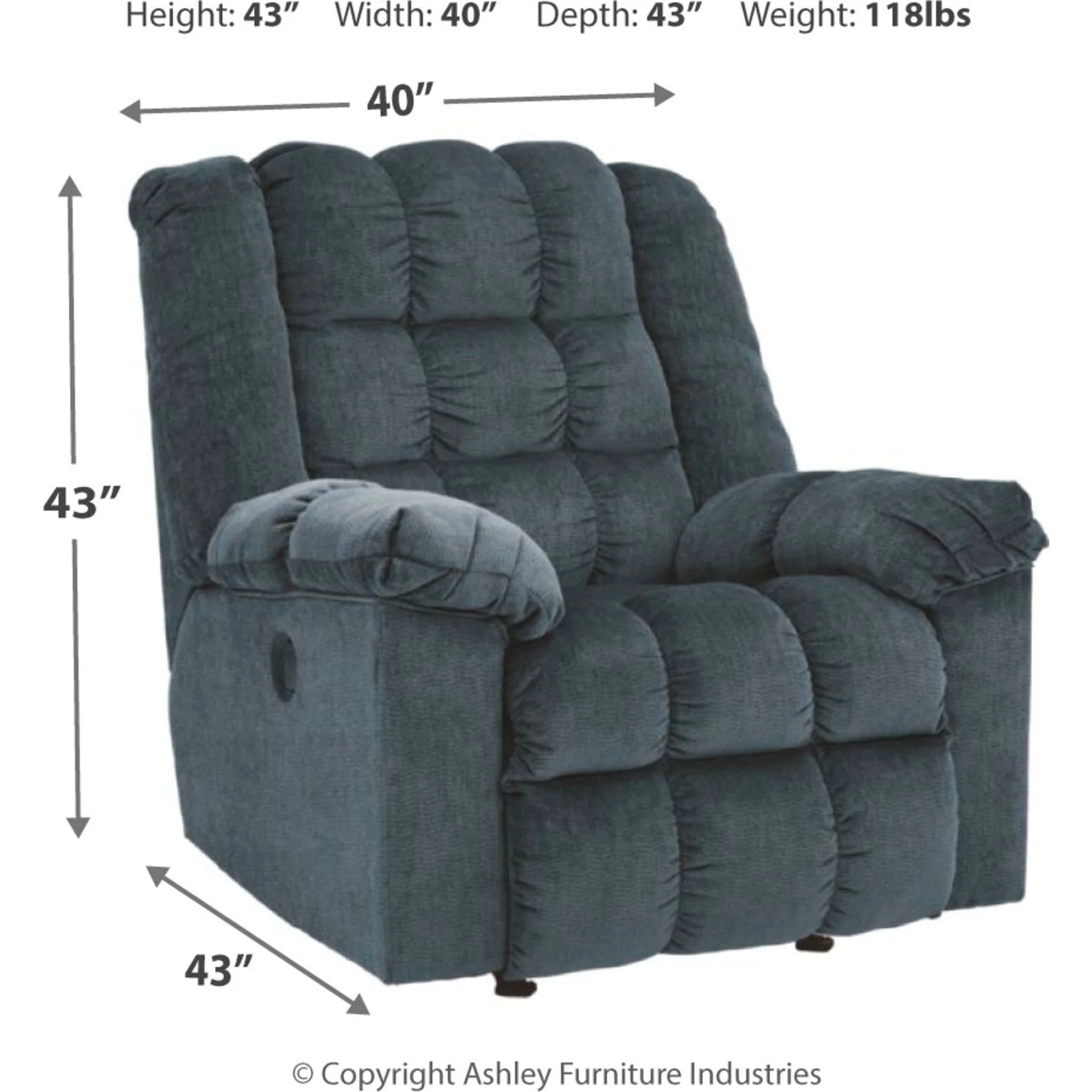 Ludden Rocker Recliner with Power - Image 6