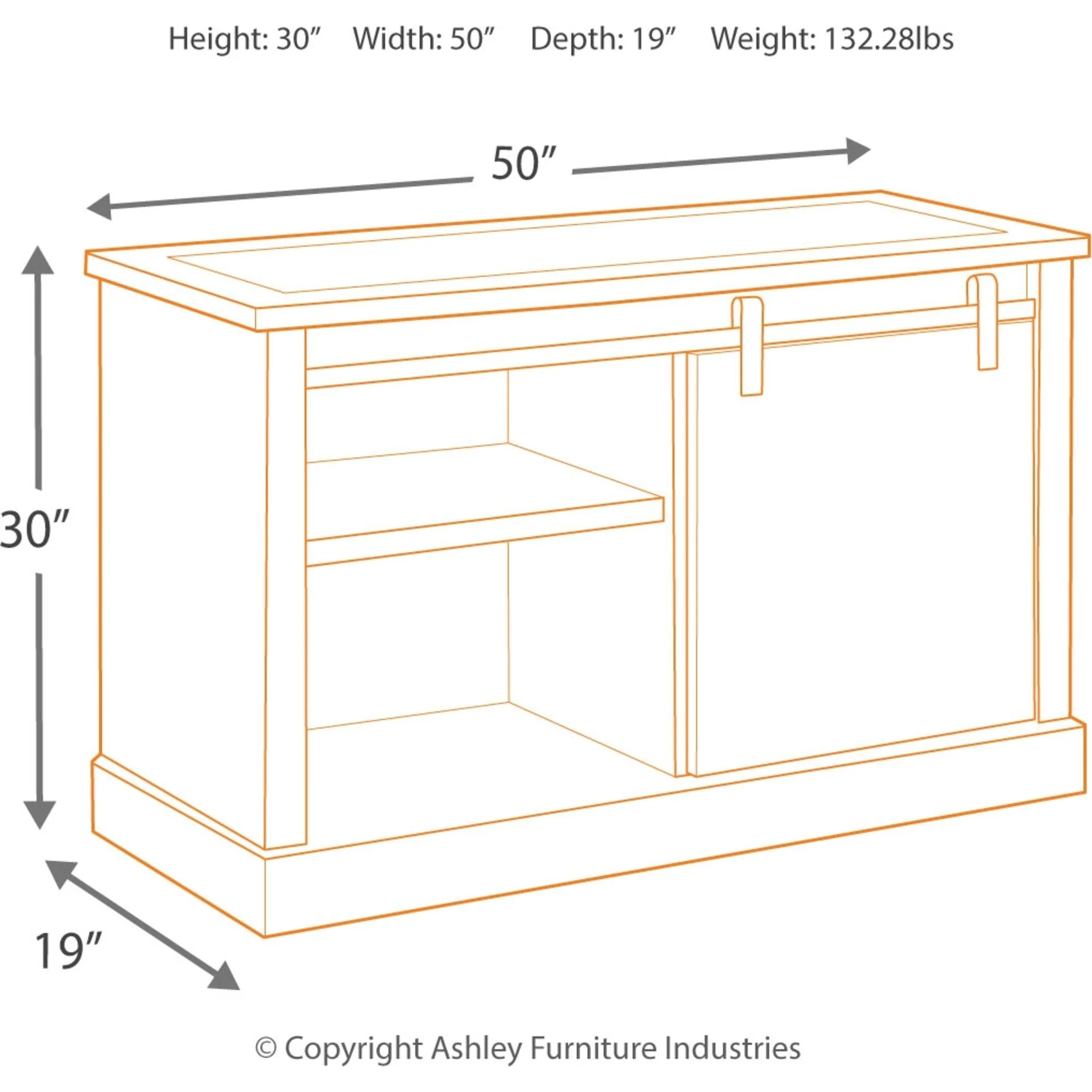 Luxenford Credenza - Image 4