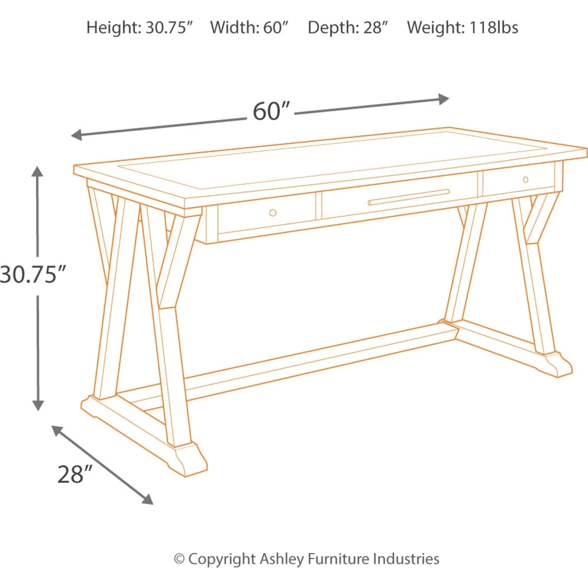 Luxenford Desk - Image 11
