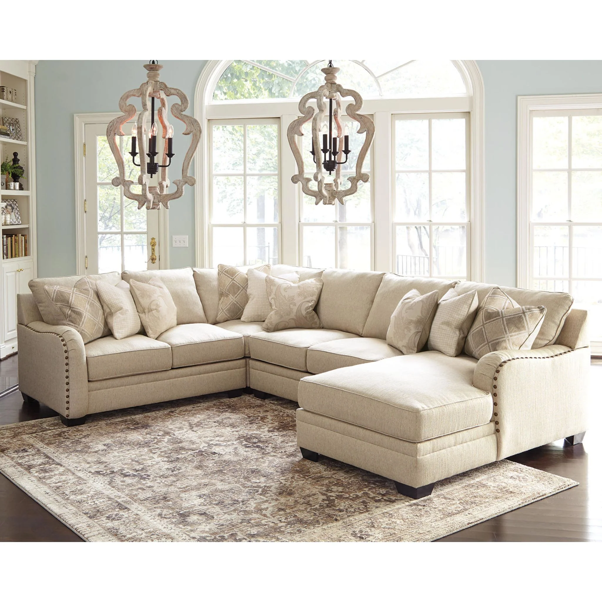 Luxora-Exclusive 4 Piece Sectional with Chaise - Image 2