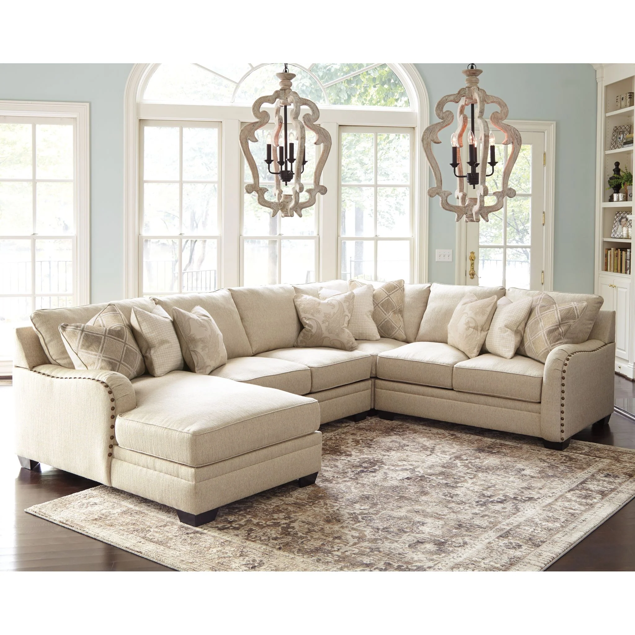 Luxora-Exclusive 4 Piece Sectional with Chaise - Image 6