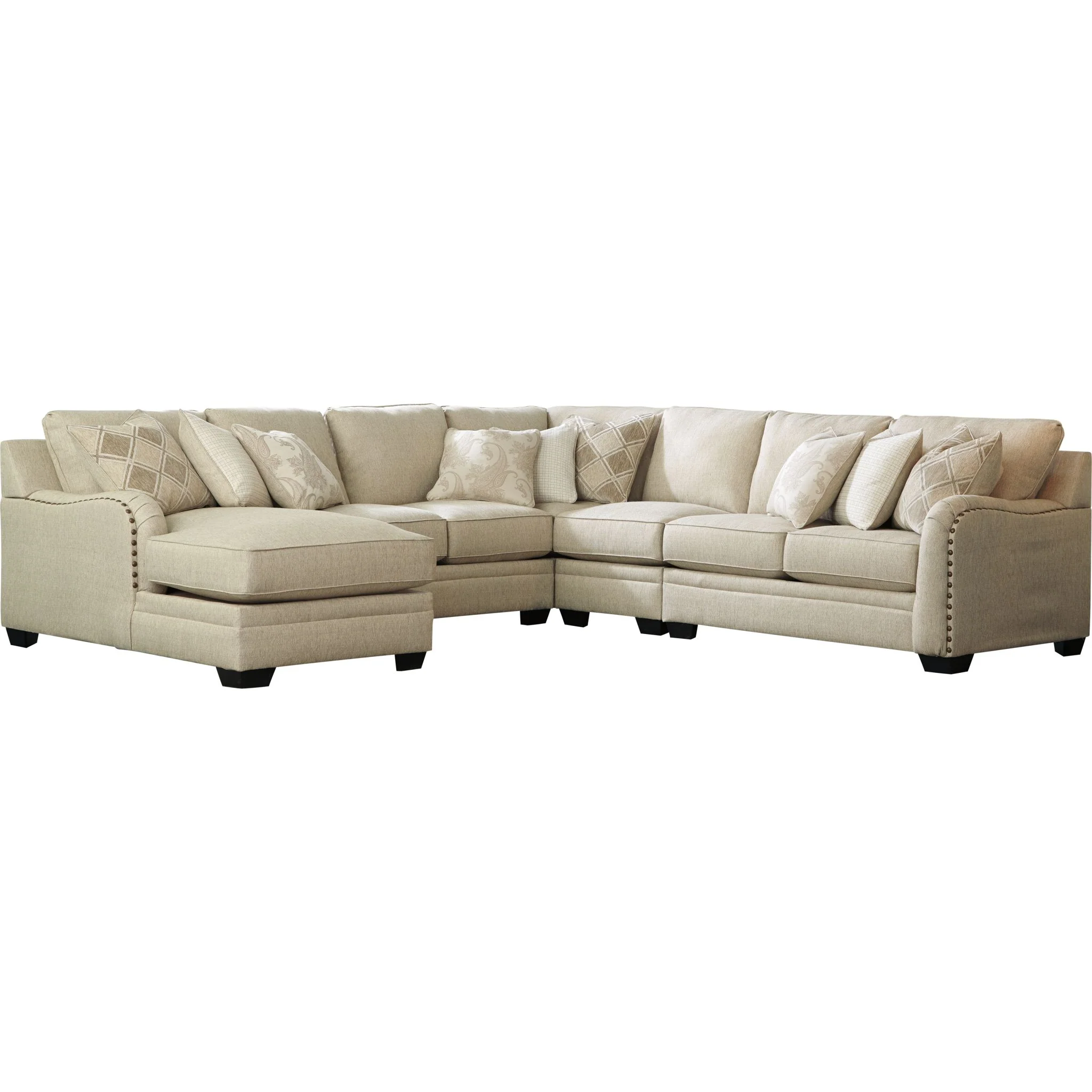 Luxora-Exclusive 5 Piece Sectional with Chaise - Image 5