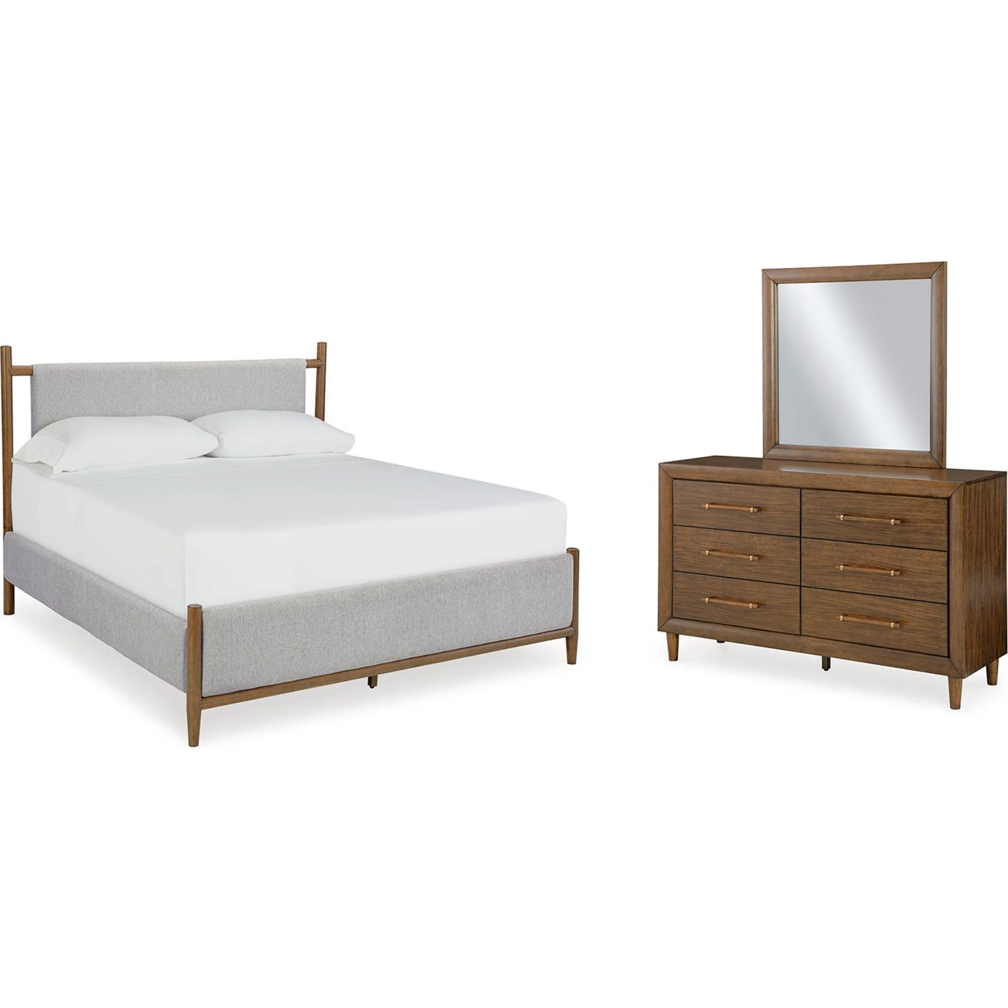 Lyncott 5 Piece Upholstered Bedroom - Image 13