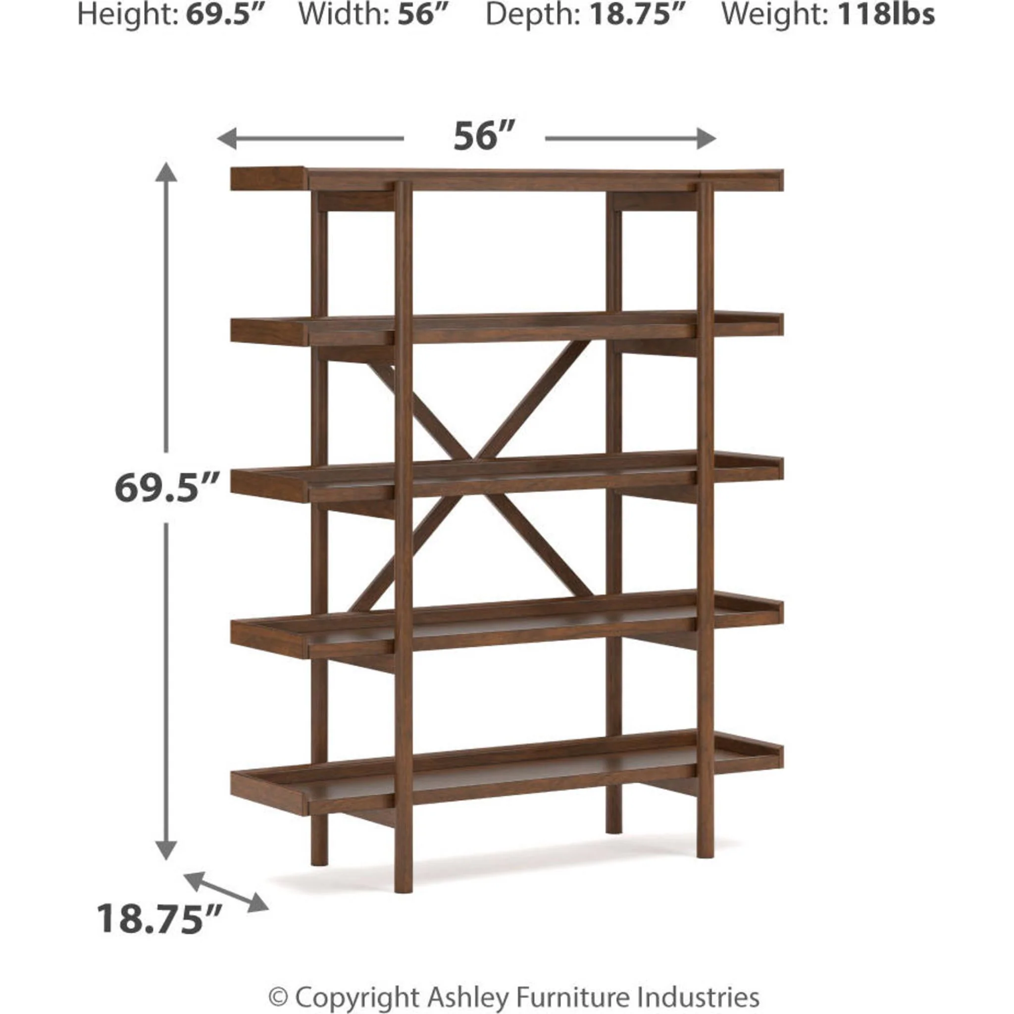 Lyncott Bookcase - Image 3