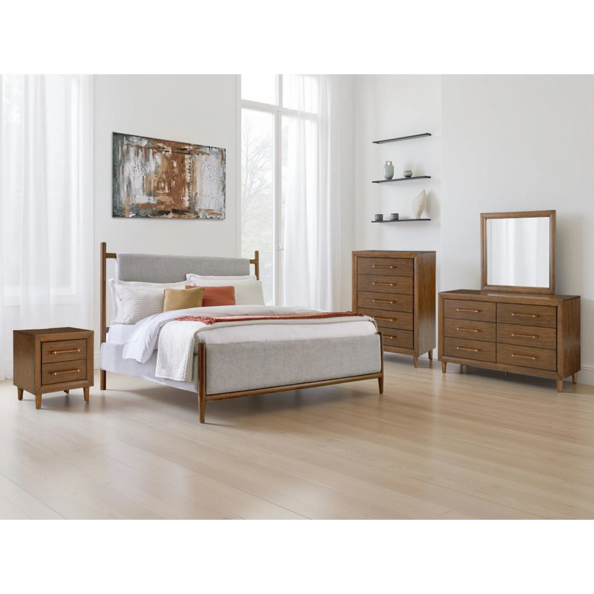 Lyncott Upholstered Bed - Image 10