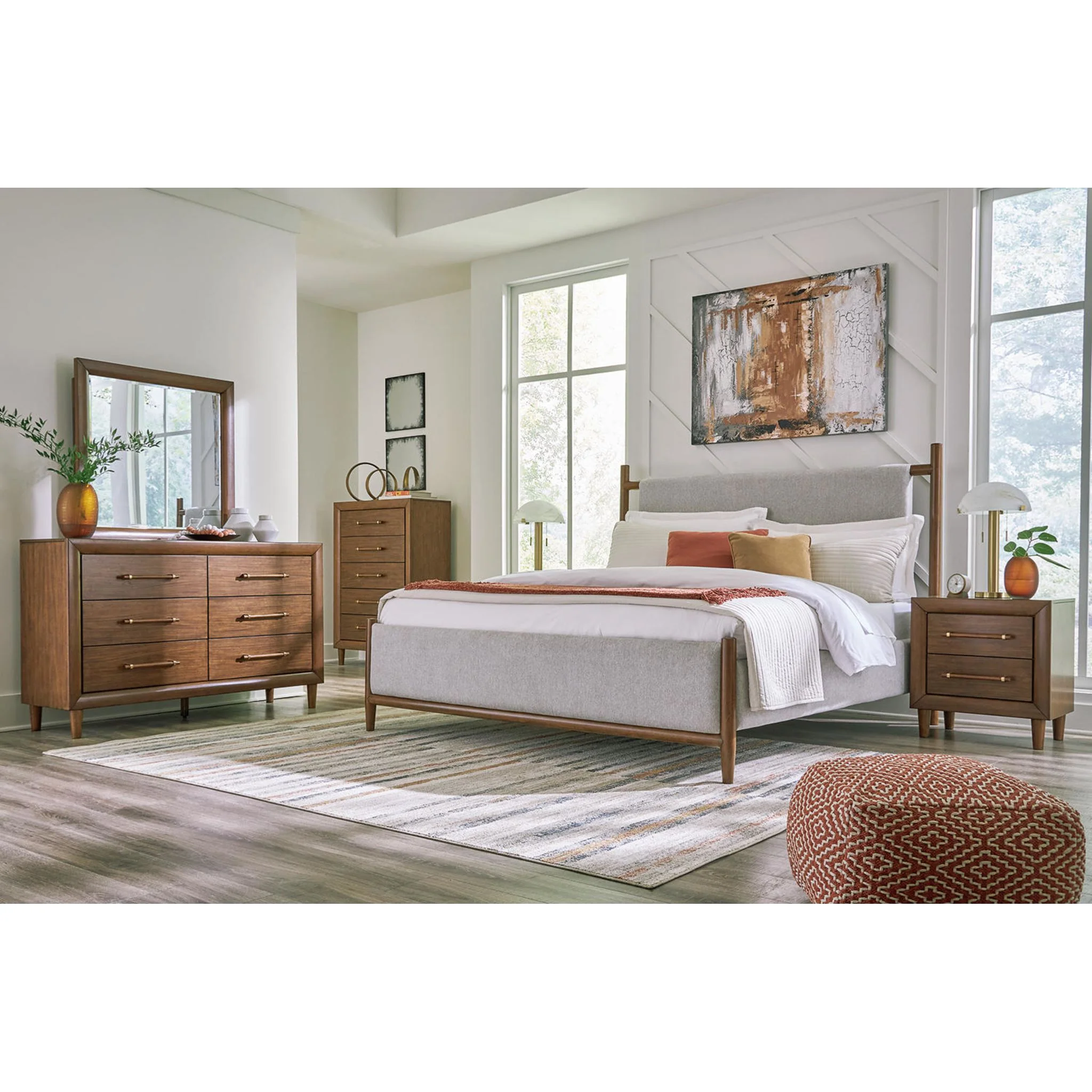 Lyncott Upholstered Bed - Image 29