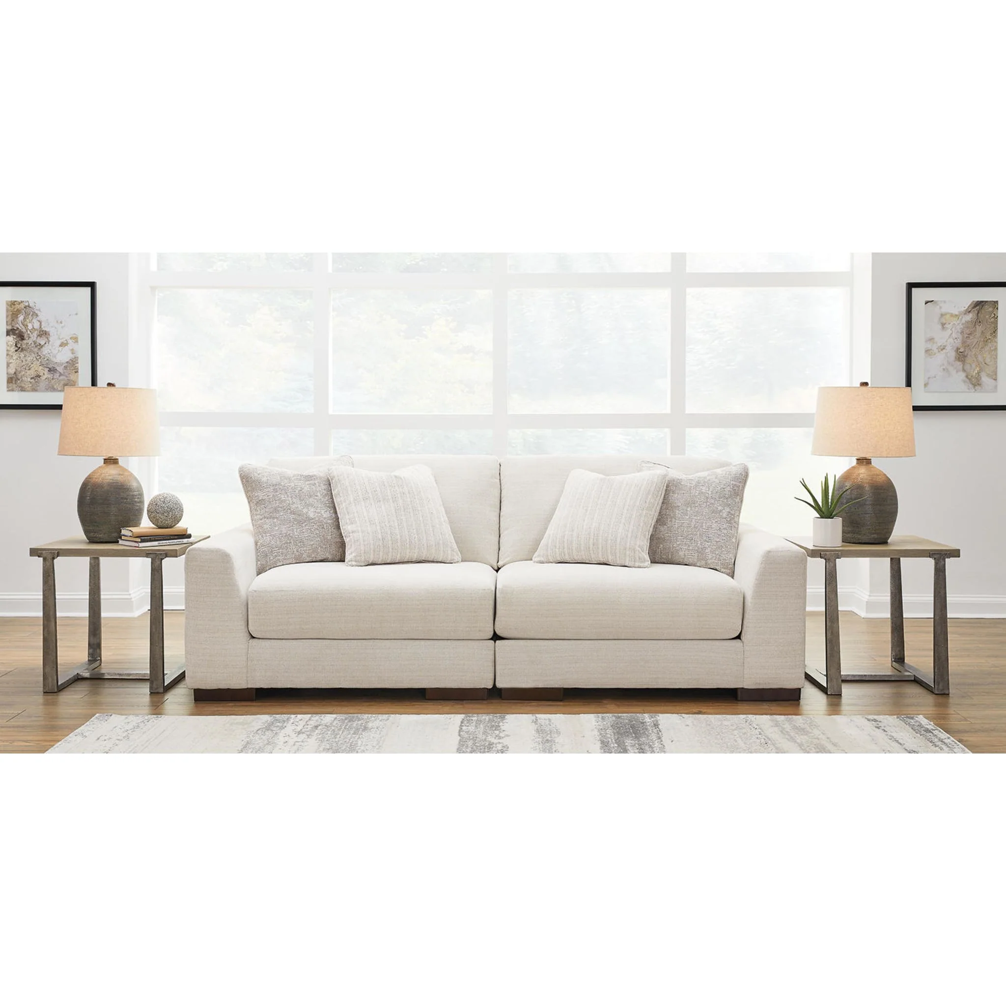 Lyndeboro-Exclusive 2 Piece Modular Sectional - Image 4