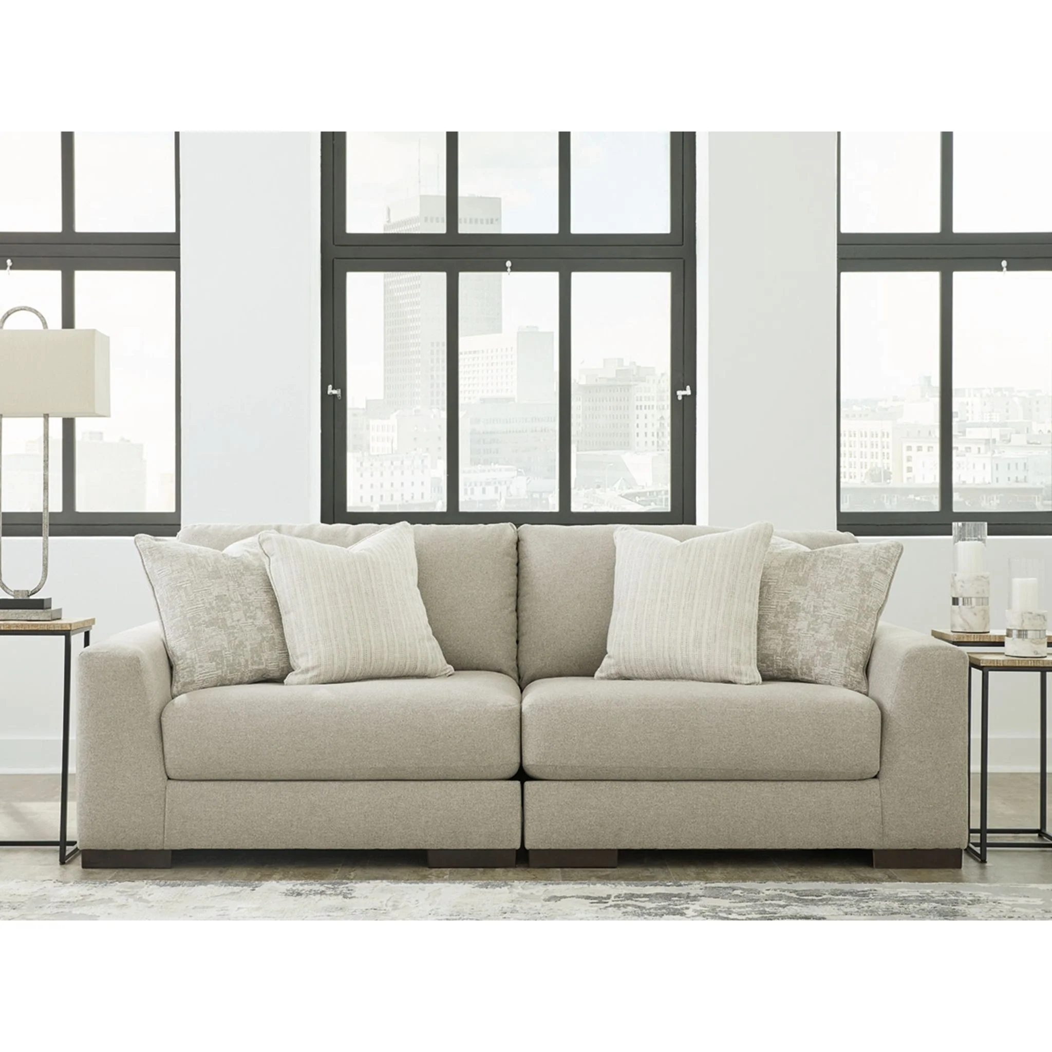 Lyndeboro-Exclusive 2 Piece Modular Sectional - Image 2