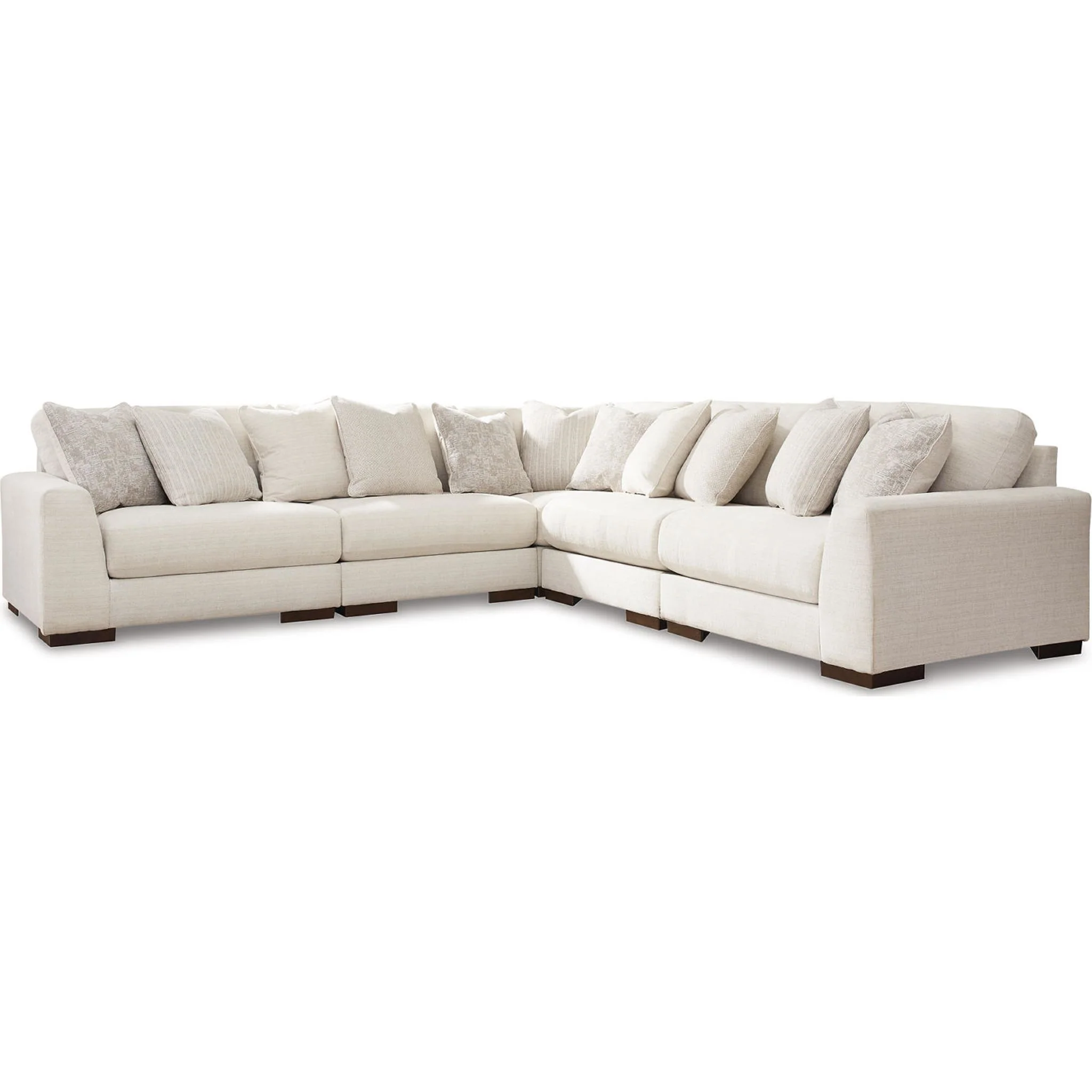 Lyndeboro-Exclusive 5 Piece Modular Sectional - Image 4