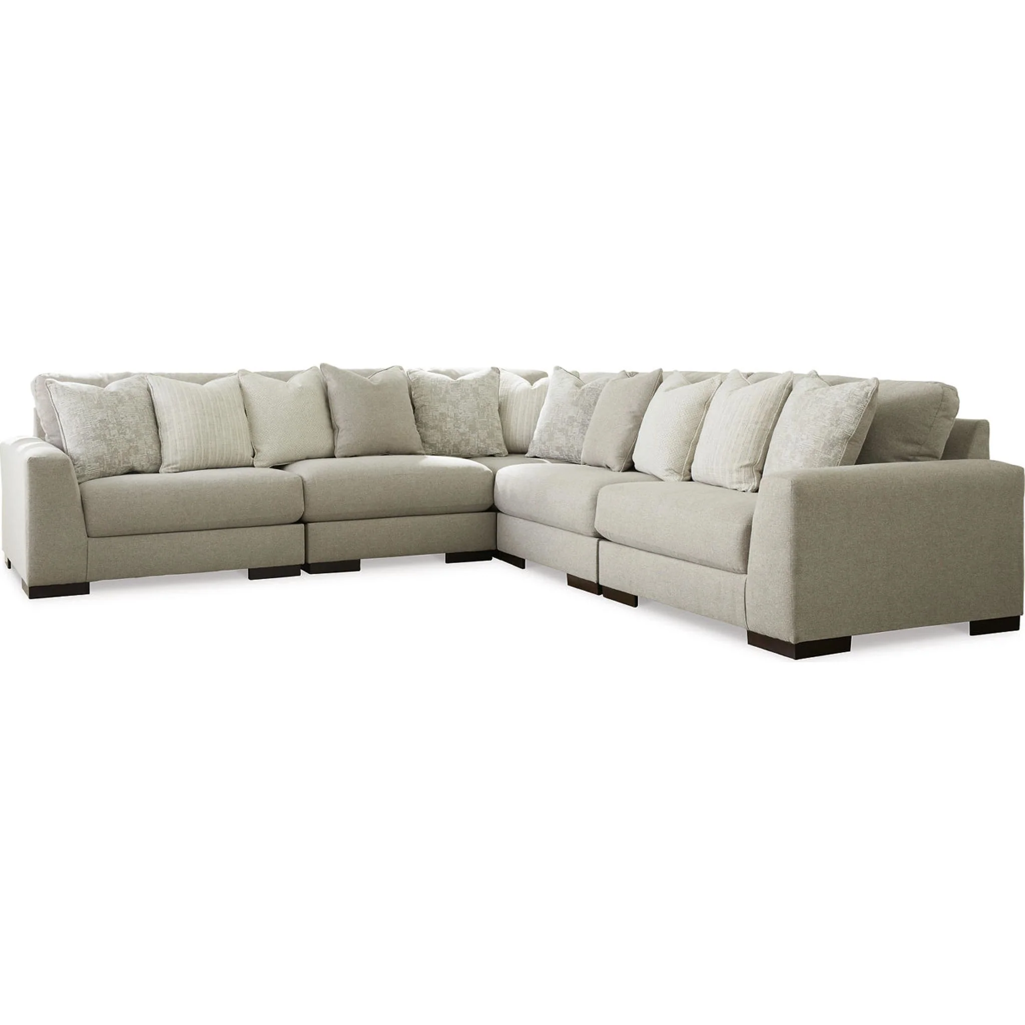 Lyndeboro-Exclusive 5 Piece Modular Sectional - Image 4
