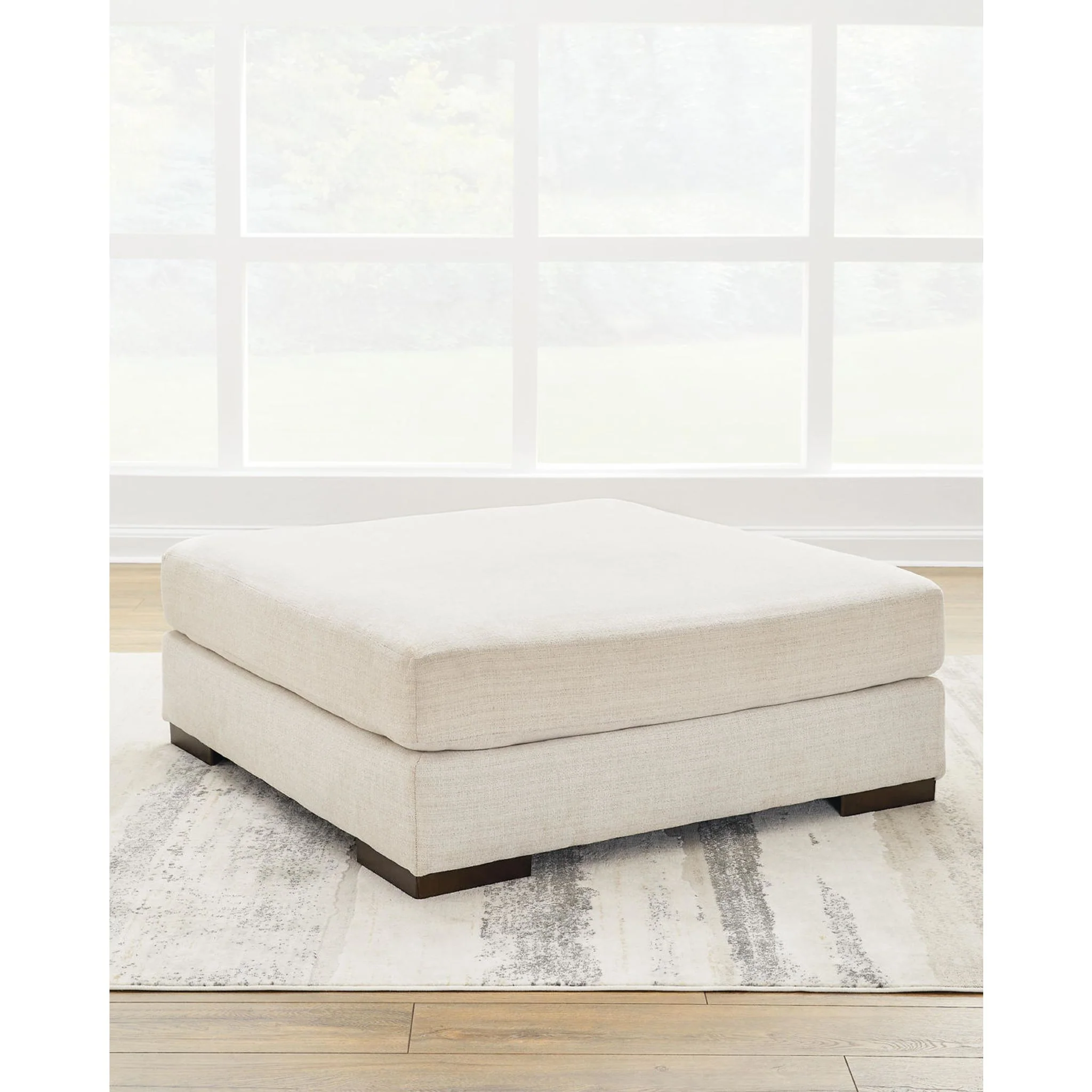 Lyndeboro-Exclusive Oversized Accent Ottoman - Image 2