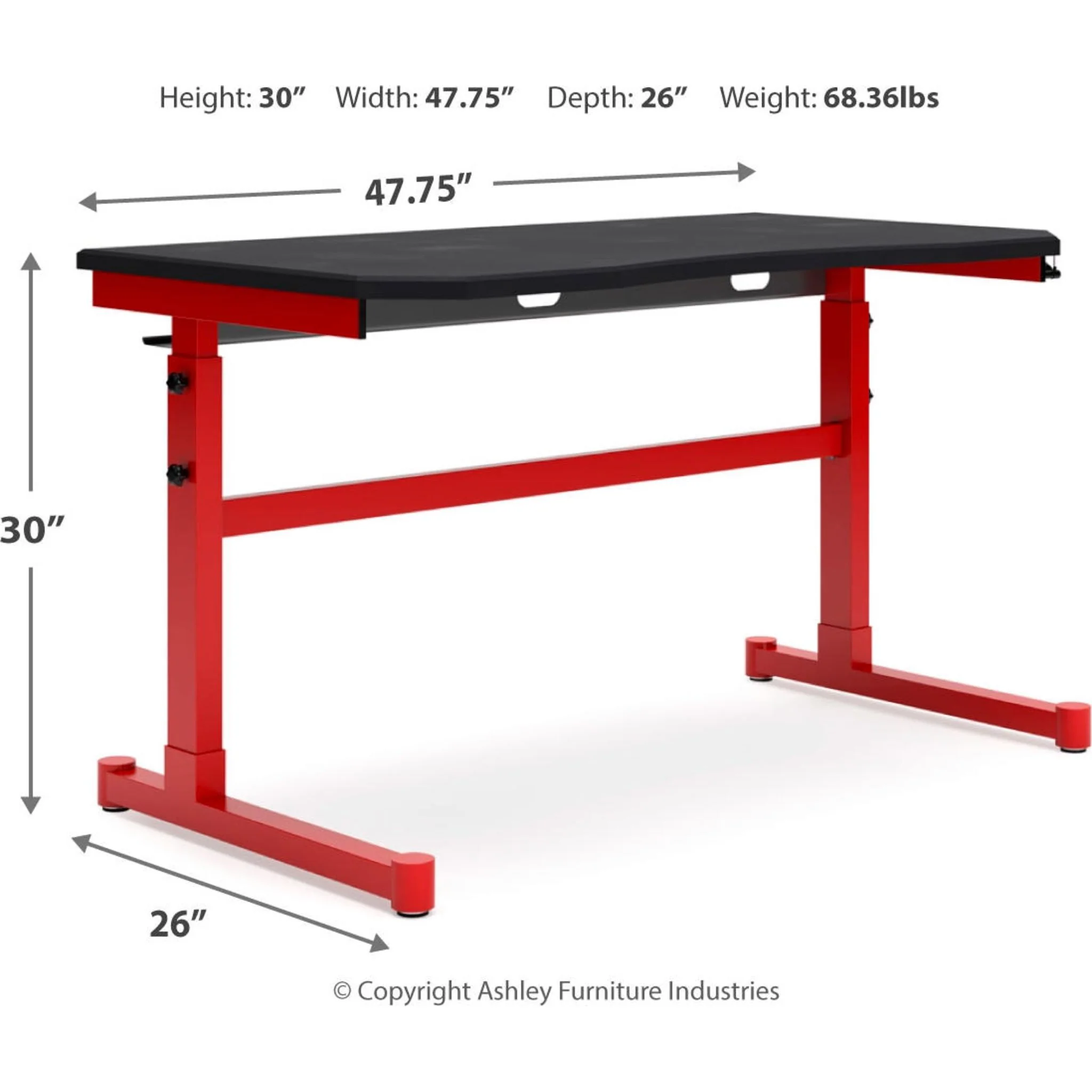 Lynxtyn Adjustable Height Desk - Image 4