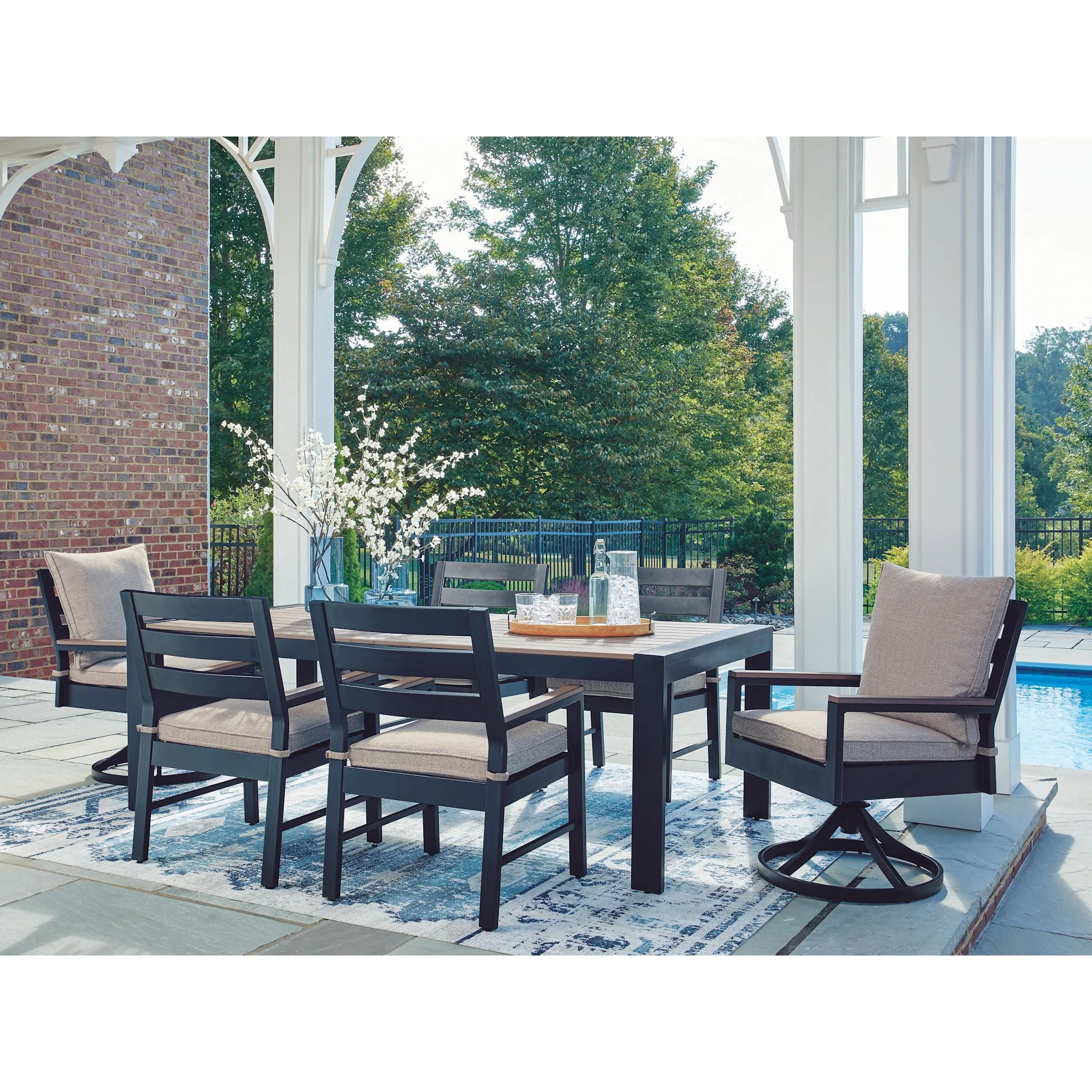 Mabry Shores 7 Piece Outdoor Dining Set - Image 27