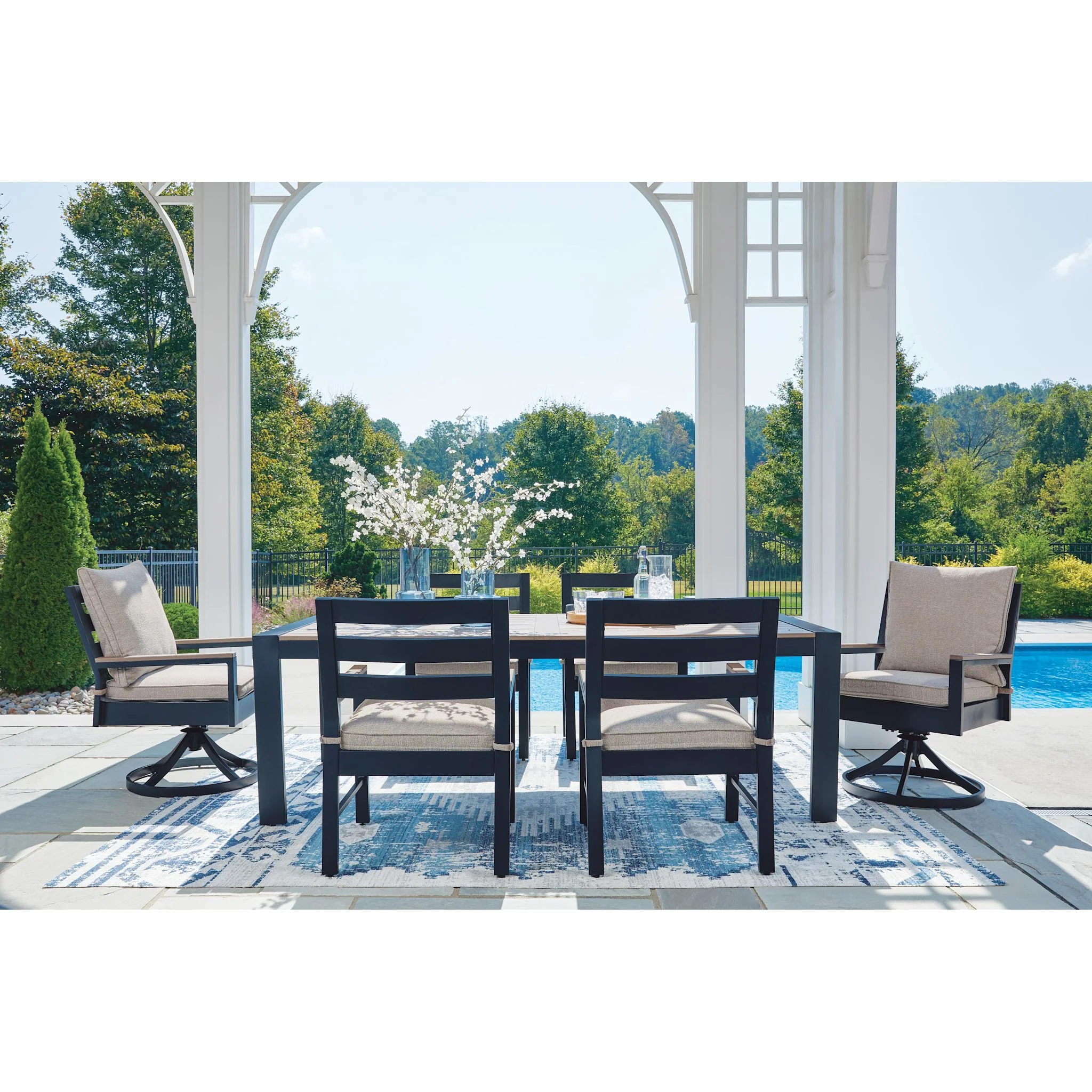 Mabry Shores 7 Piece Outdoor Dining Set - Image 31