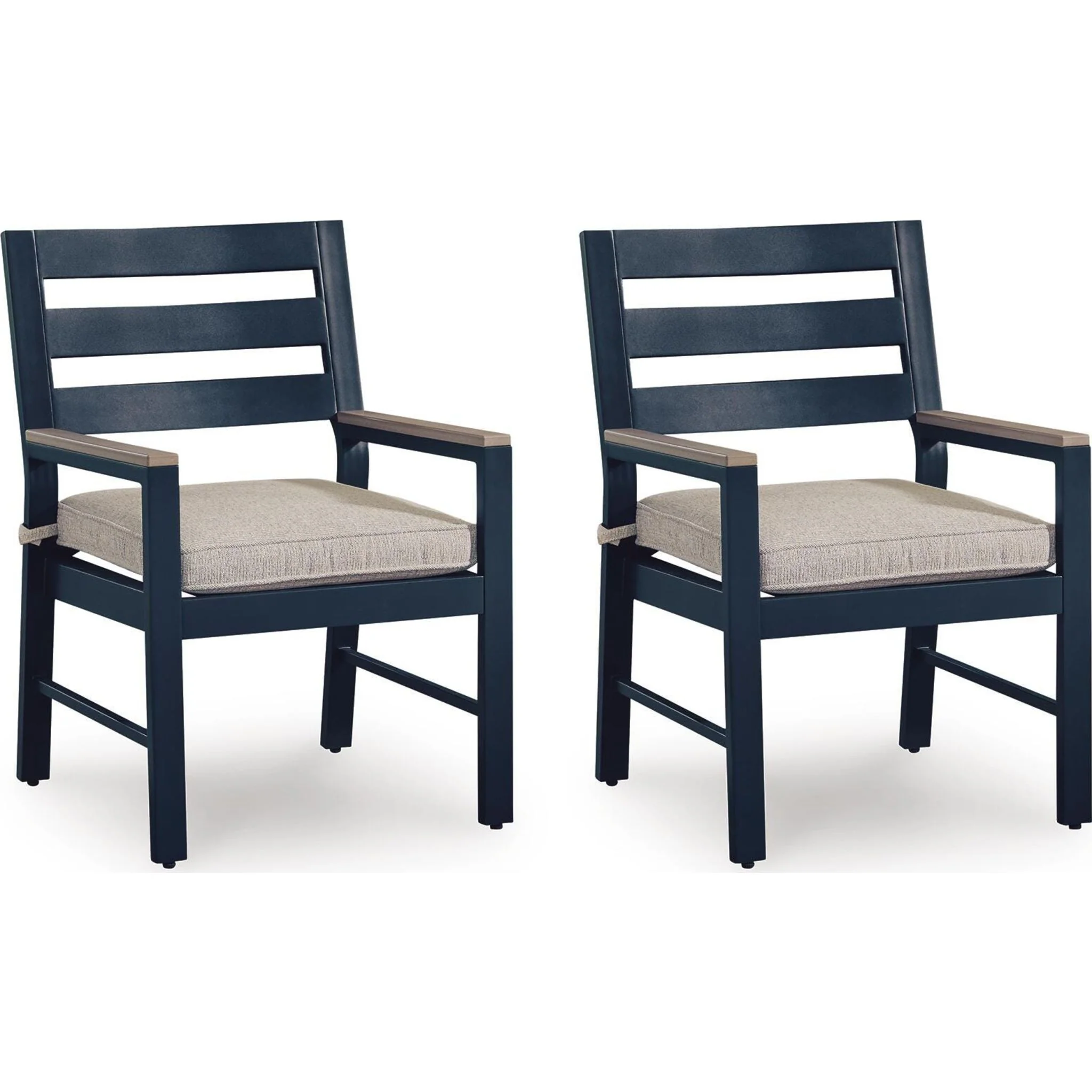 Mabry Shores Outdoor Arm Chair with Cushion (Set of 2) - Image 7