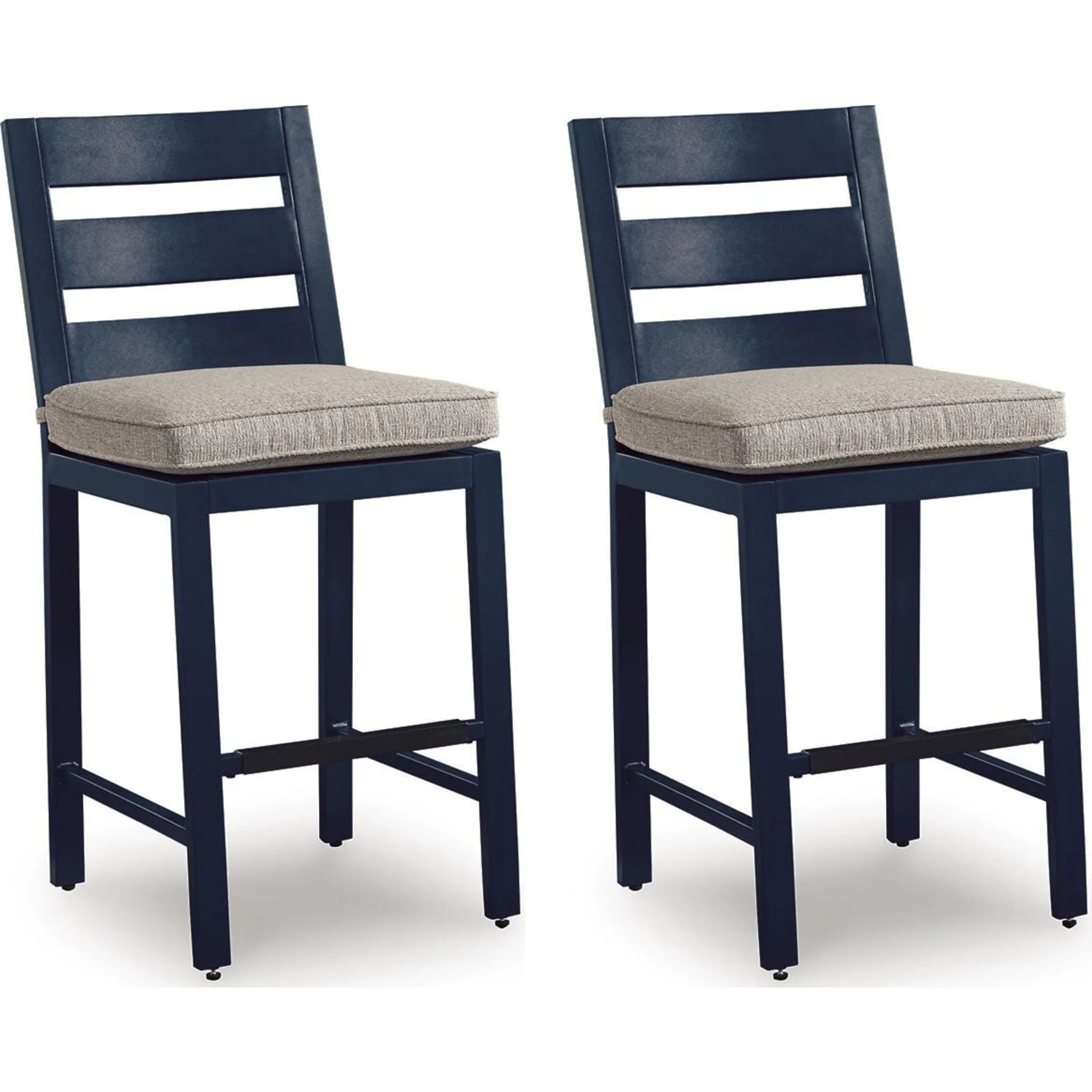 Mabry Shores Outdoor Barstool with Cushion (set of 2) - Image 7