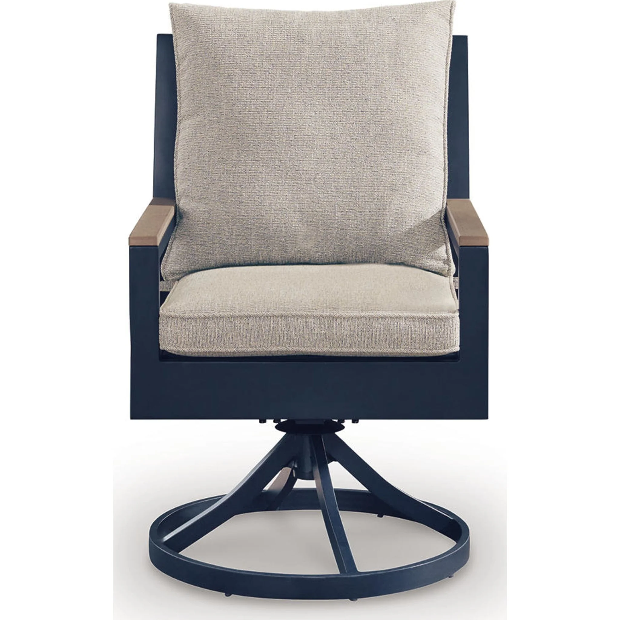 Mabry Shores Outdoor Swivel Chair w/Cushion (set of 2) - Image 5