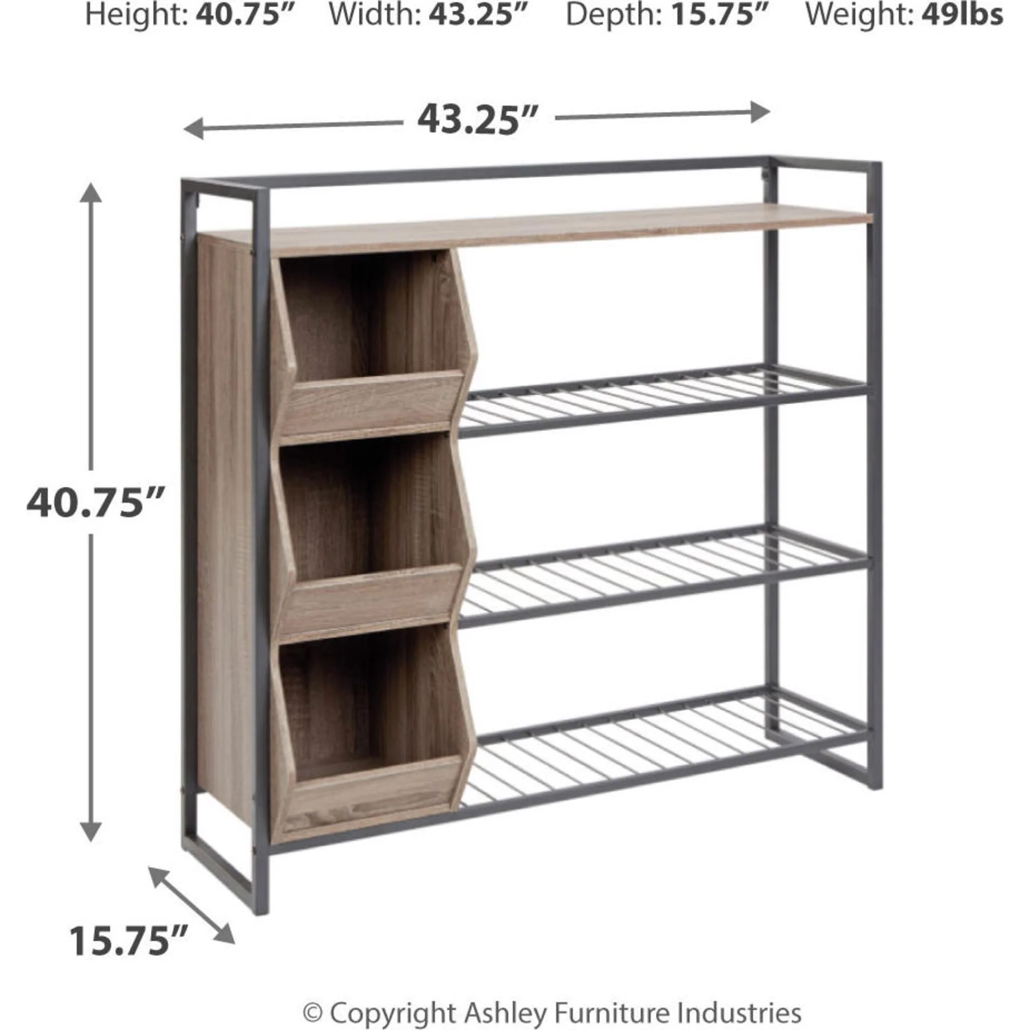 Maccenet Shoe Rack - Image 12