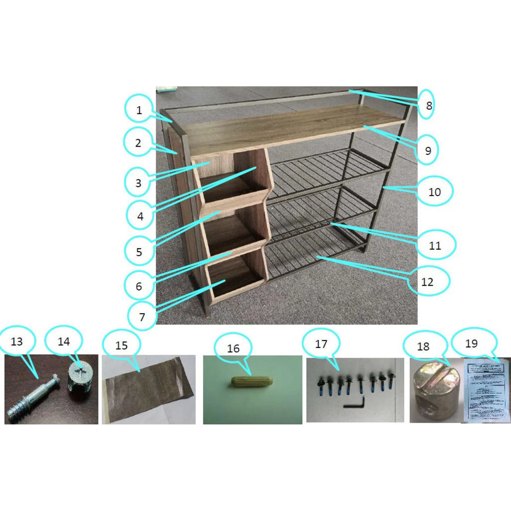 Maccenet Shoe Rack - Image 18