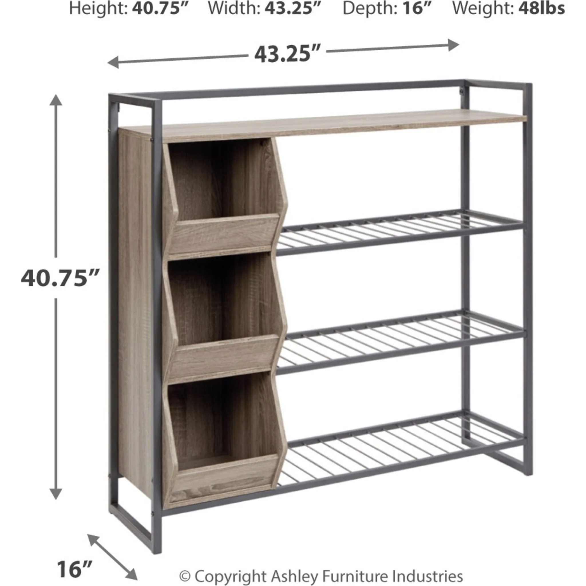 Maccenet Shoe Rack - Image 4