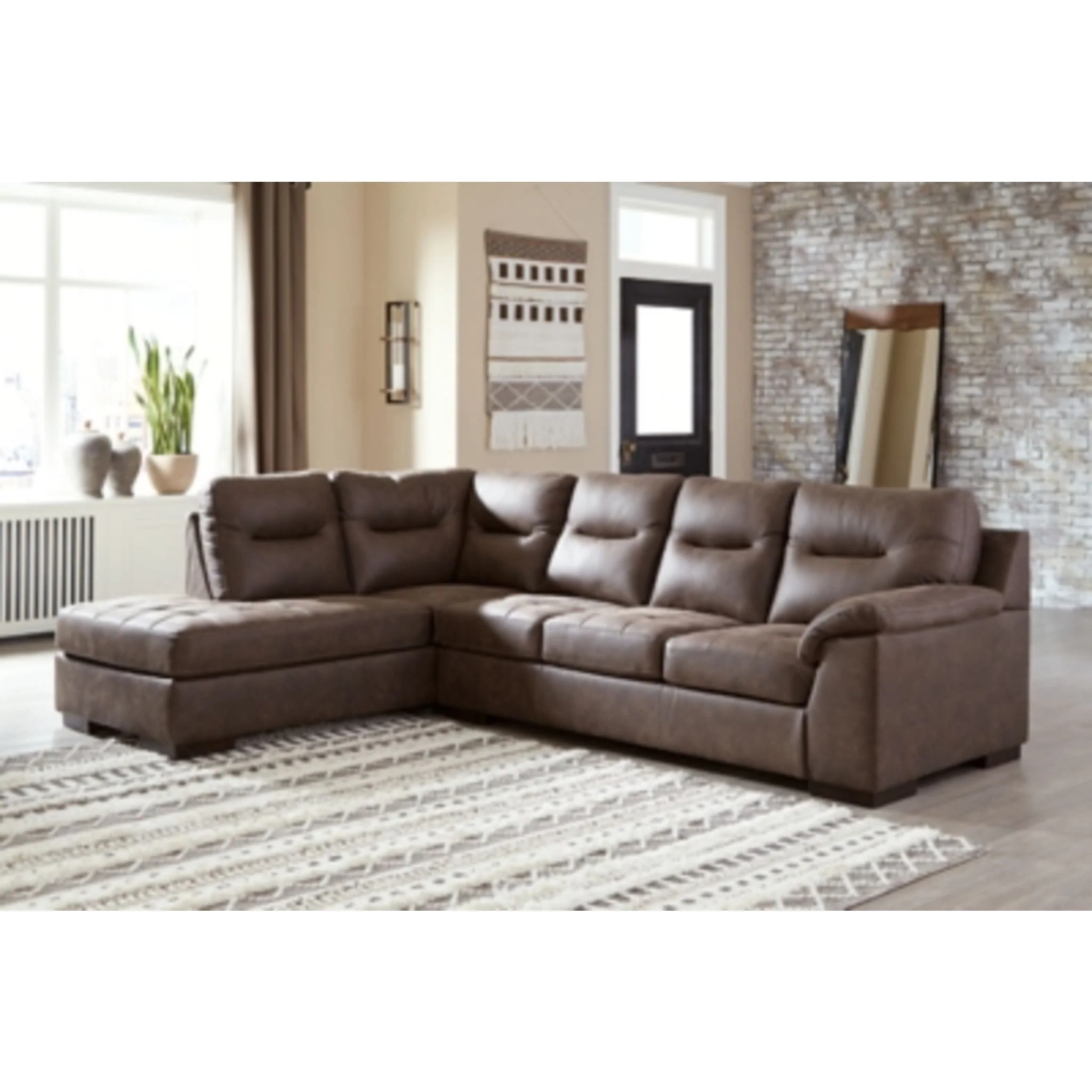 Maderla 2 Piece Sectional with Chaise - Image 4