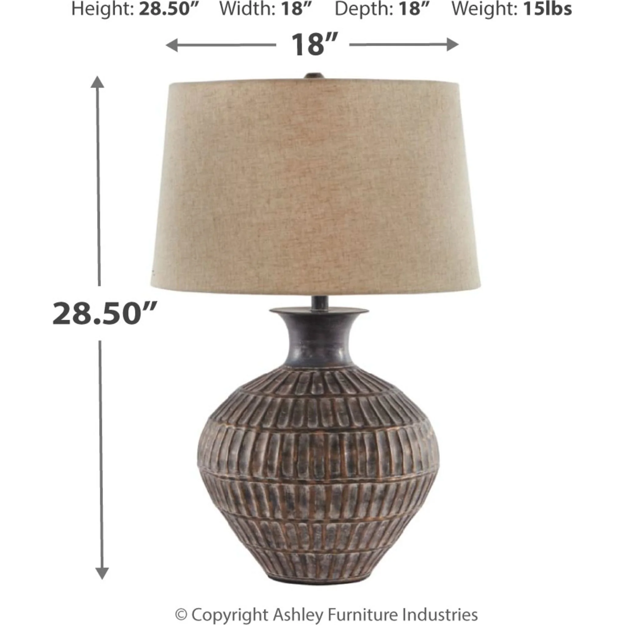 Magan Table Lamp (Single) - Image 4