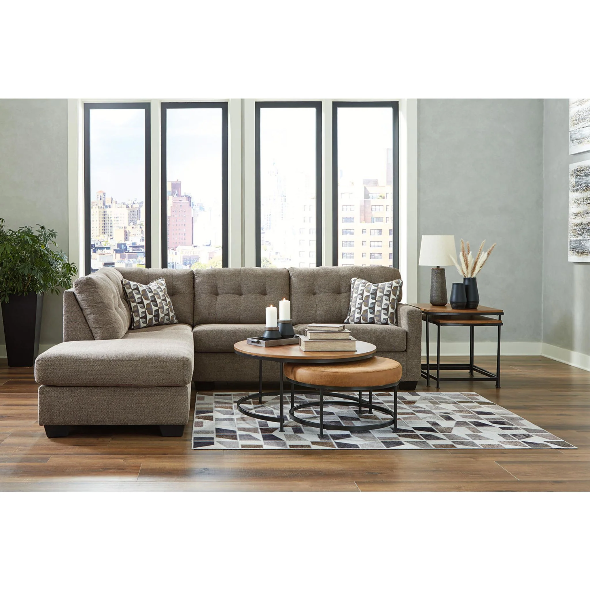 Mahoney 2 Piece Sectional with Chaise - Image 20