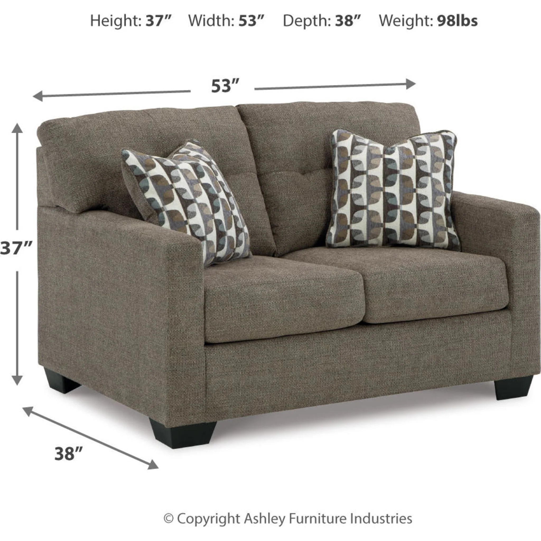 Mahoney Loveseat - Image 13
