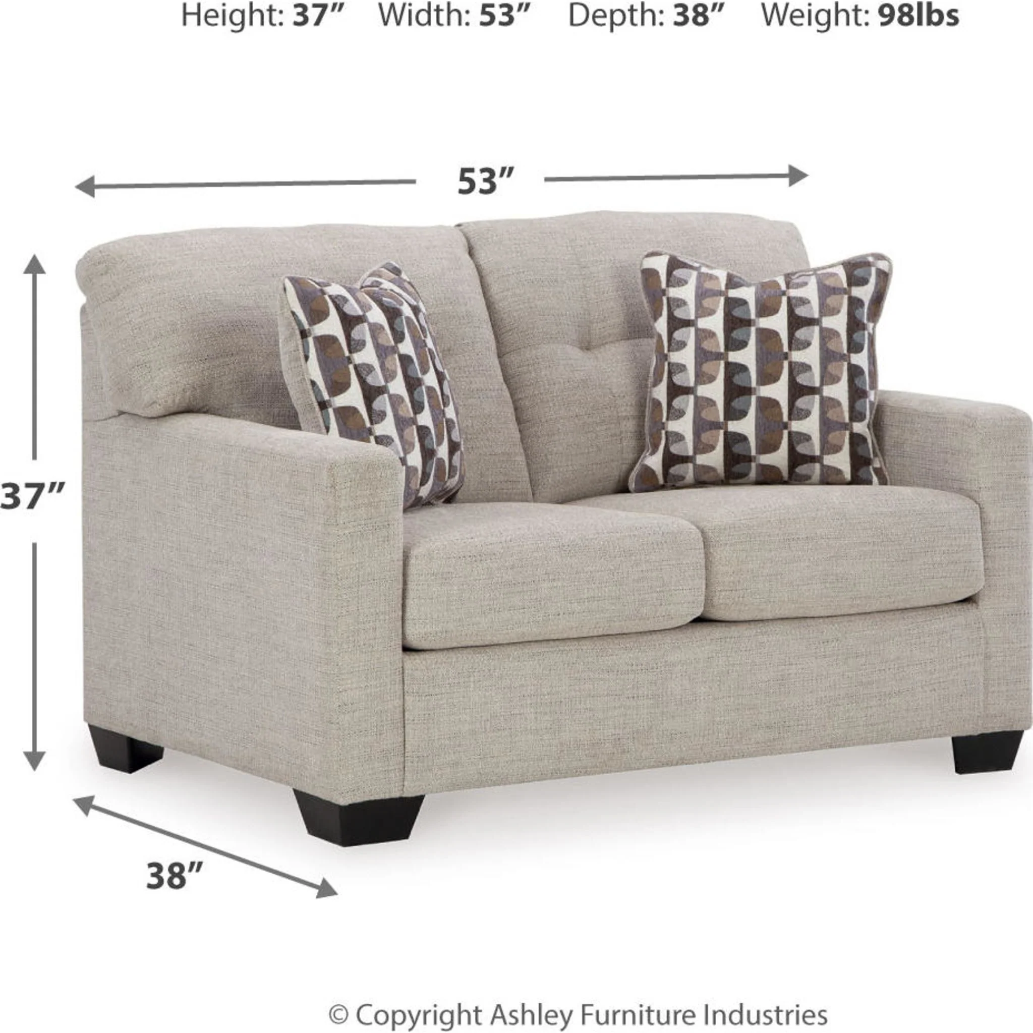 Mahoney Loveseat - Image 25