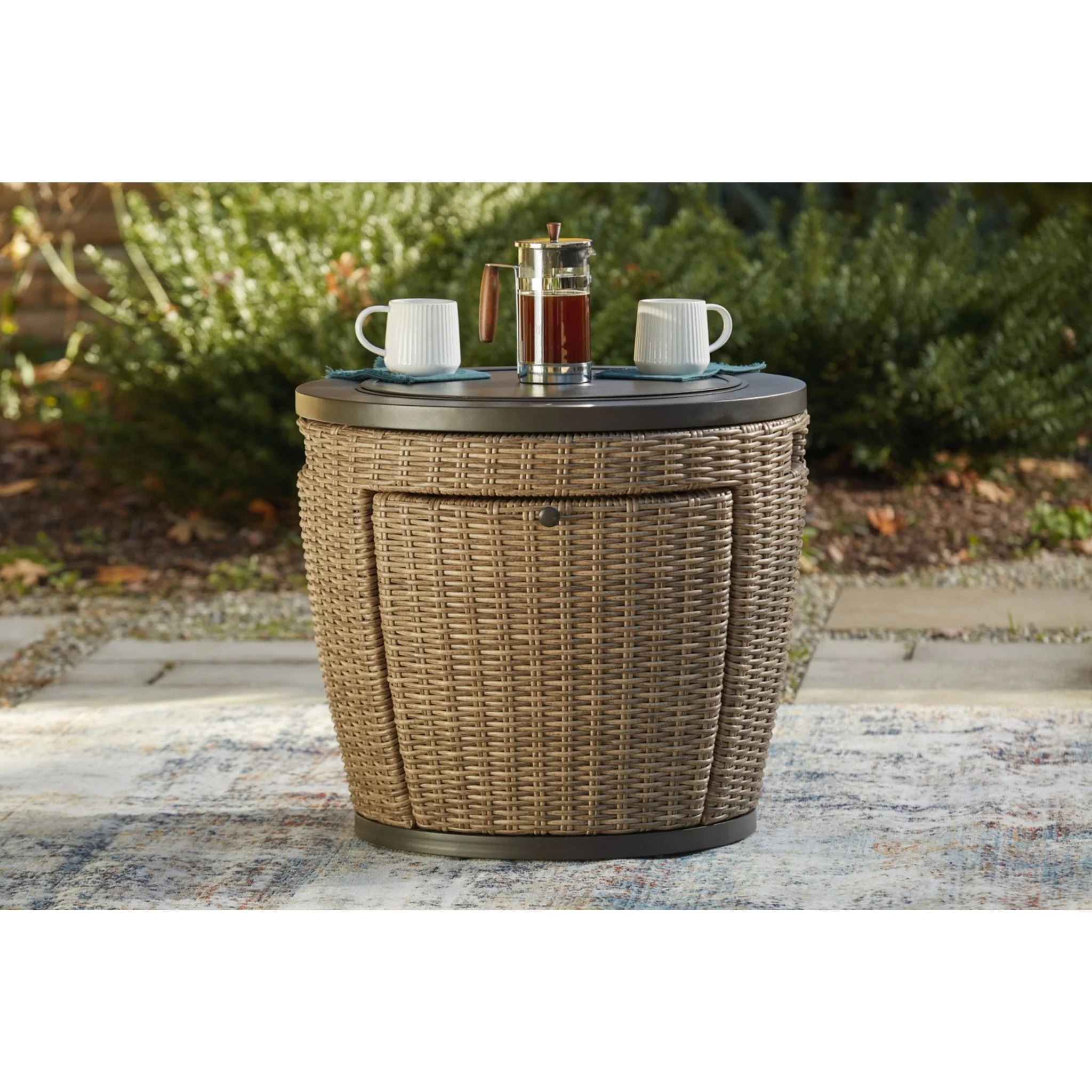 Outdoor Malayah Fire Pit Table - Image 2