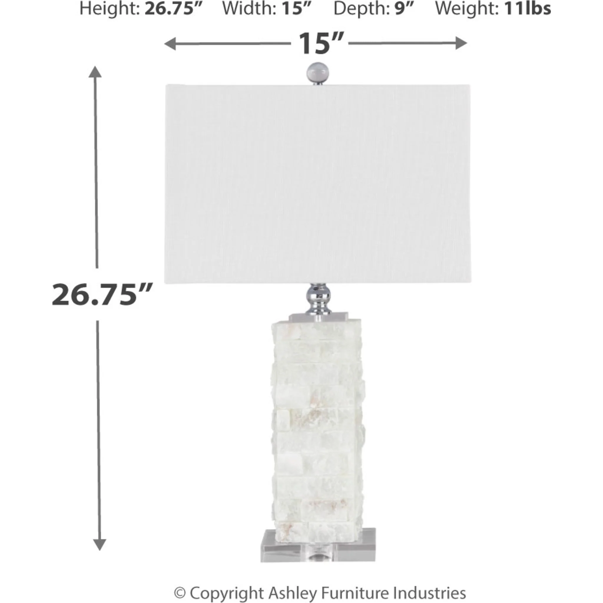 Malise Table Lamp (Single) - Image 4