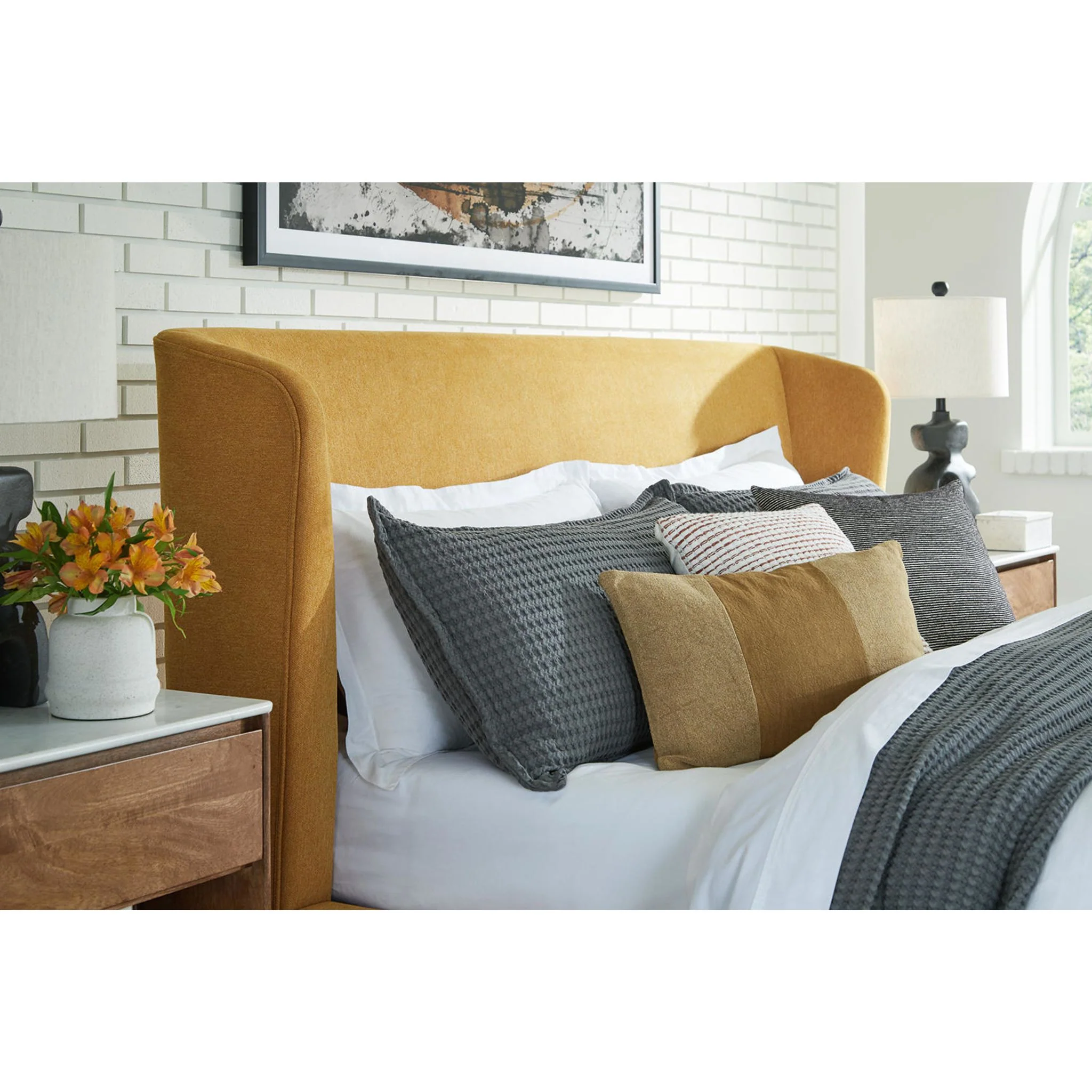 Maloken-Exclusive Upholstered Bed - Image 20