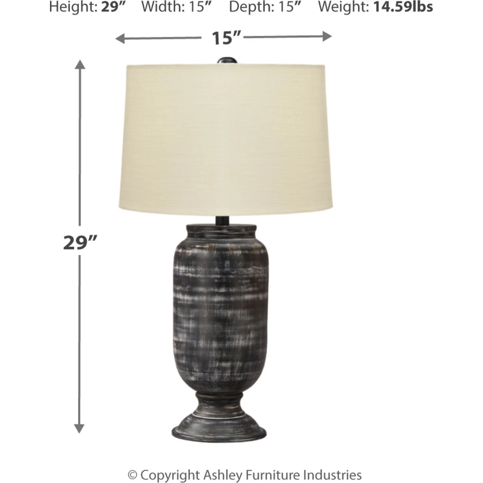 Mandelina Table Lamp (Single) - Image 3
