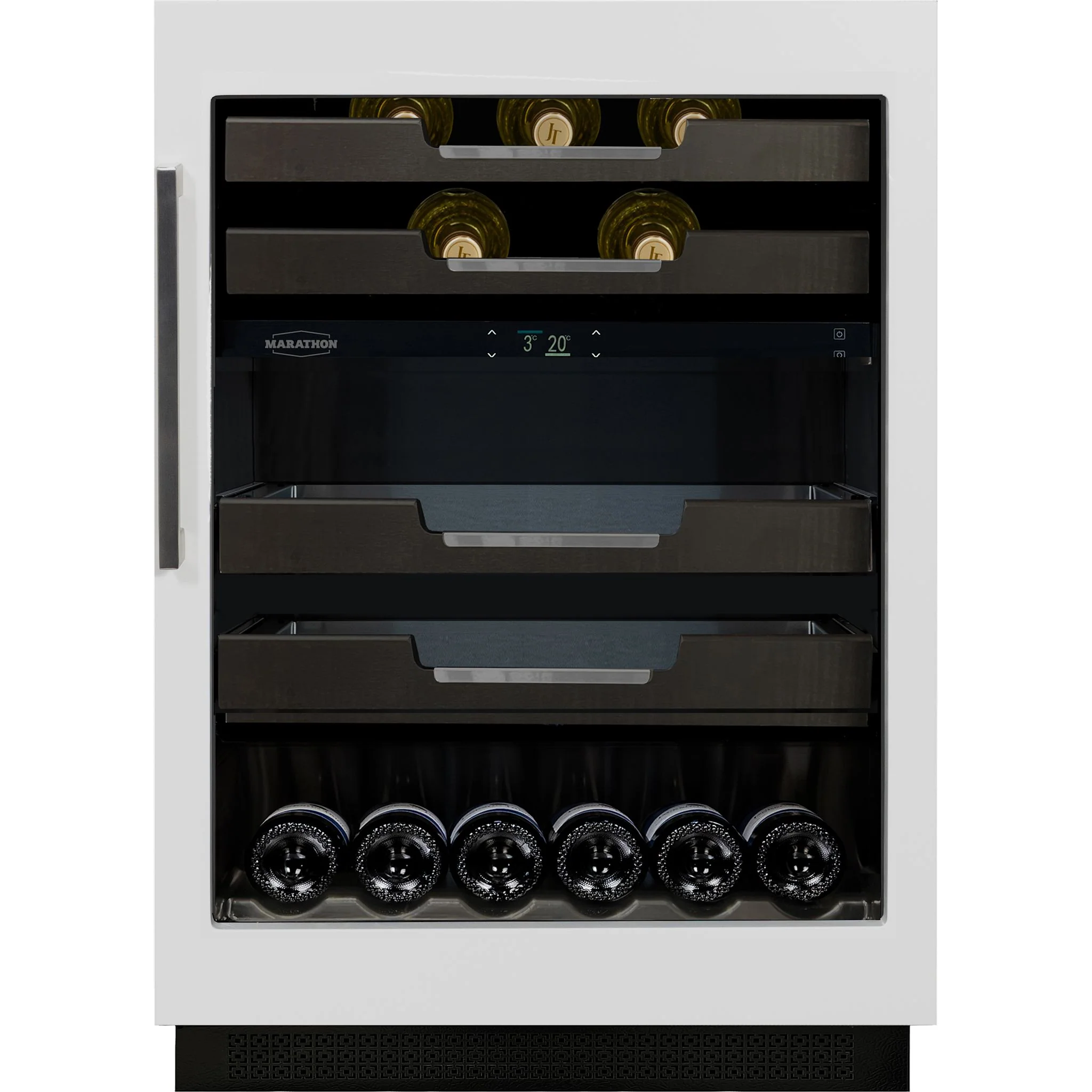 Marathon 24" Dual Zone Panel Ready Wine & Beverage Cooler - Panel Ready (M4-D250PANR) - Image 3
