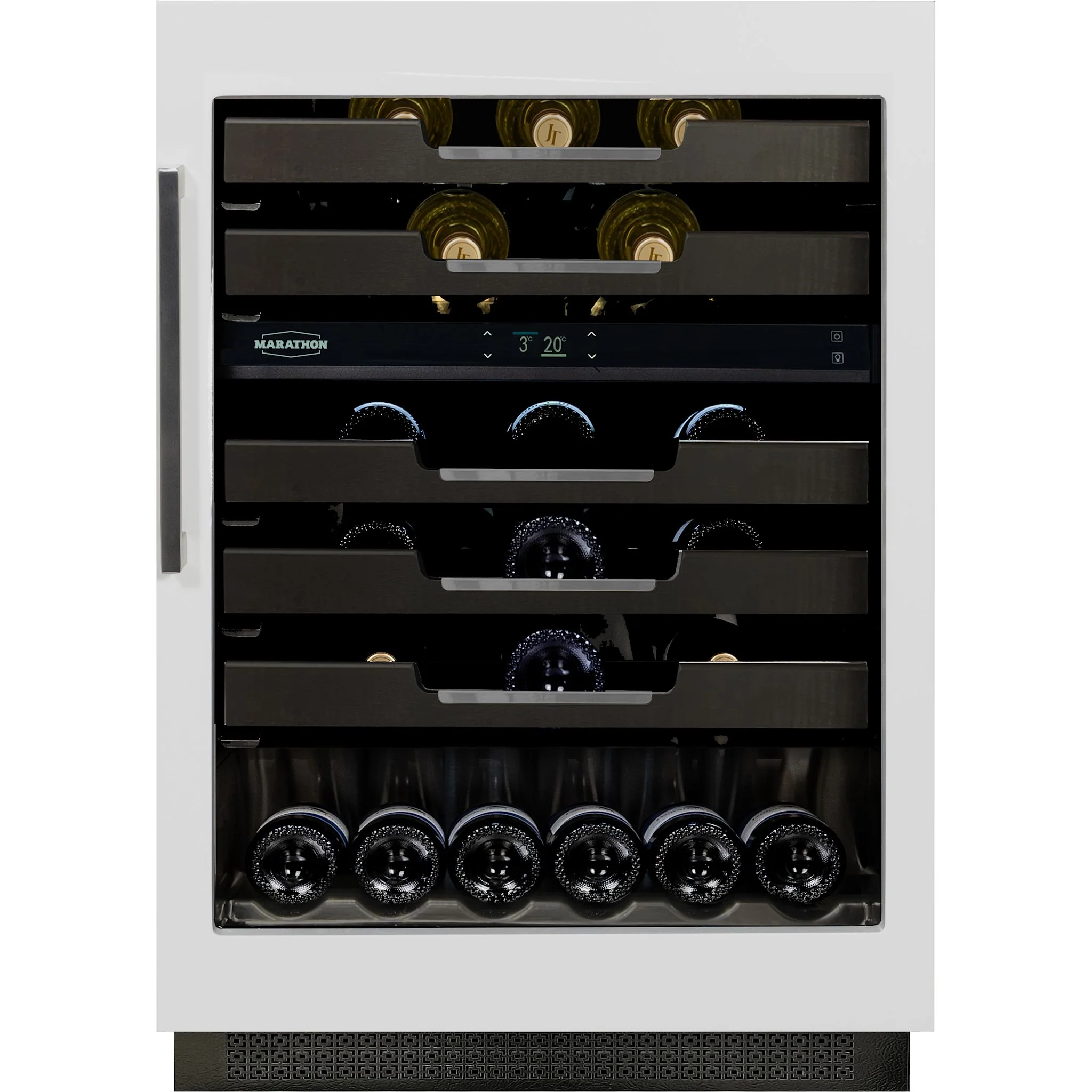 Marathon 24" Dual Zone Panel Ready Wine Cooler - Panel Ready (M4-D200PANR) - Image 2
