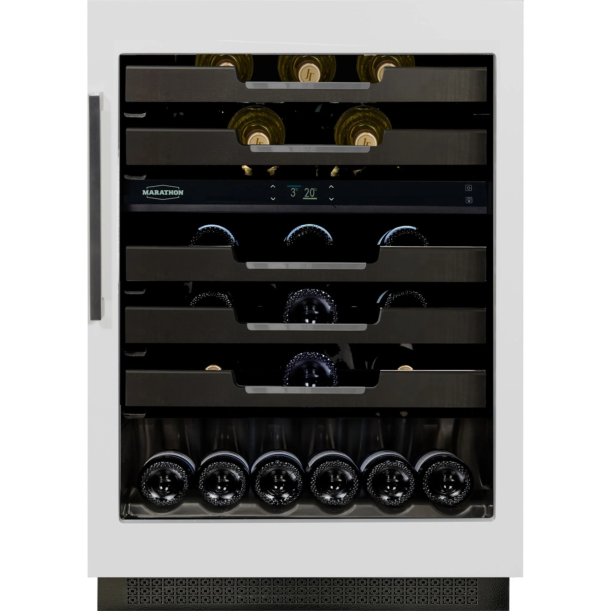Marathon 24" Dual Zone Panel Ready Wine Cooler - Panel Ready (M4-D200PANR) - Image 4