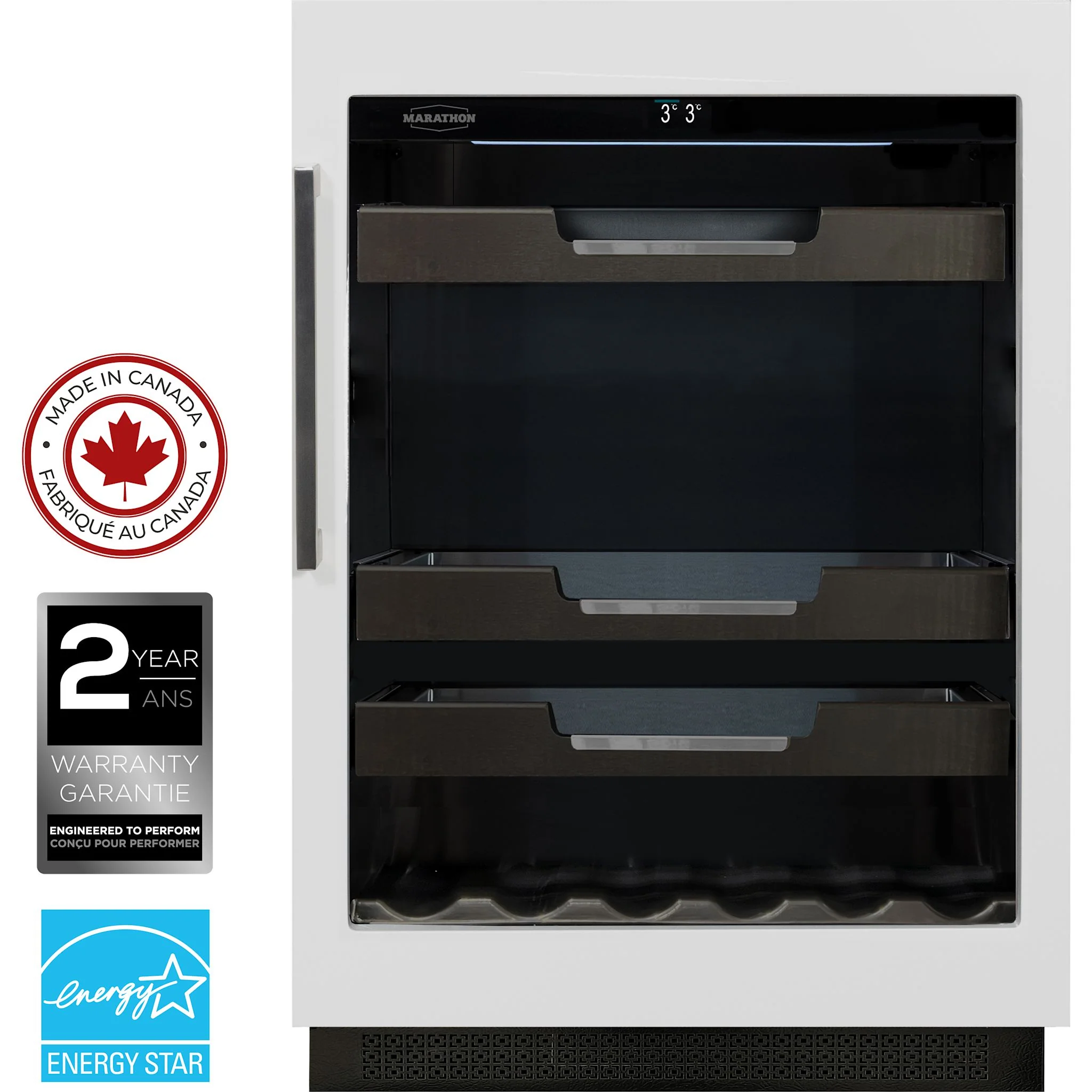 Marathon 24" Single Zone Panel Ready Beverage Cooler - Panel Ready (M4-100PANR) - Image 2