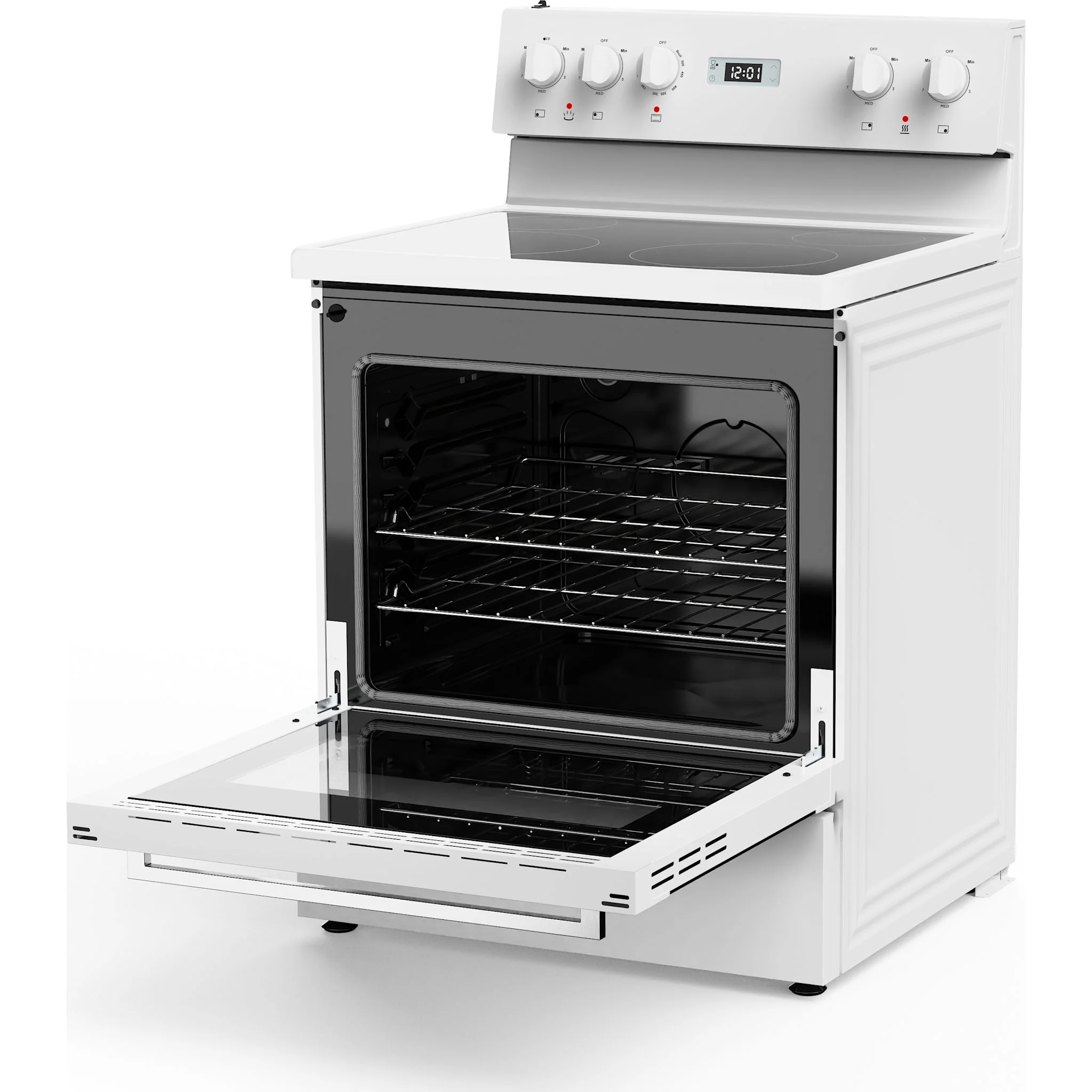 Marathon 30" White Glass Top Range - White (MER3070W) - Image 10