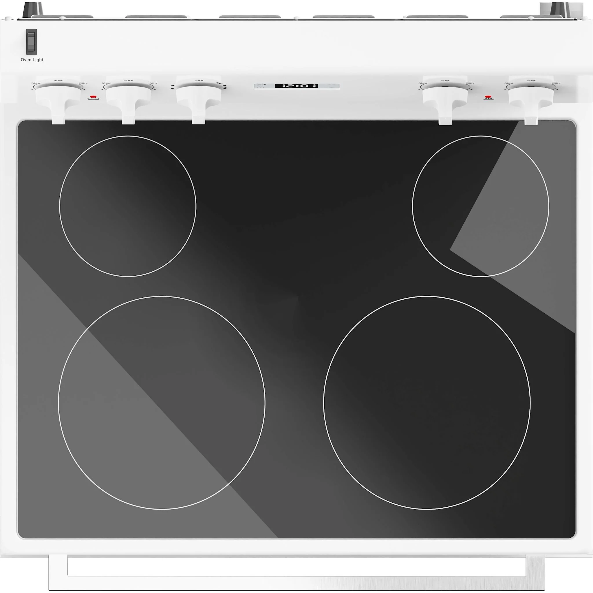 Marathon 30" White Glass Top Range - White (MER3070W) - Image 6