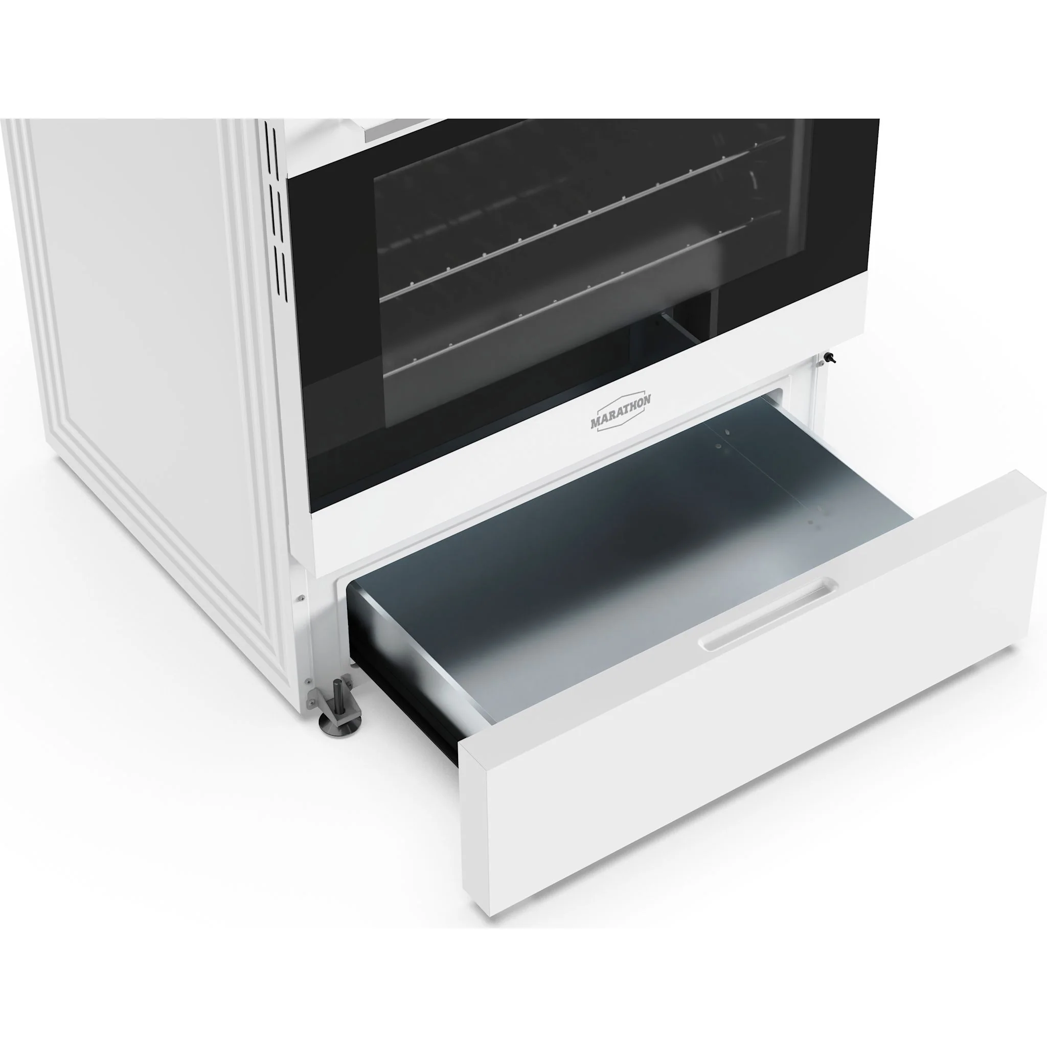 Marathon 30" White Glass Top Range - White (MER3070W) - Image 8
