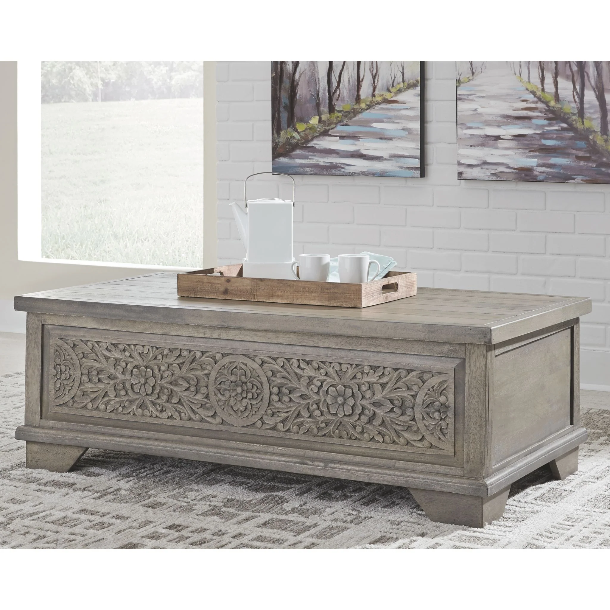 Marcilyn Cocktail Table with Lift Top - Image 2