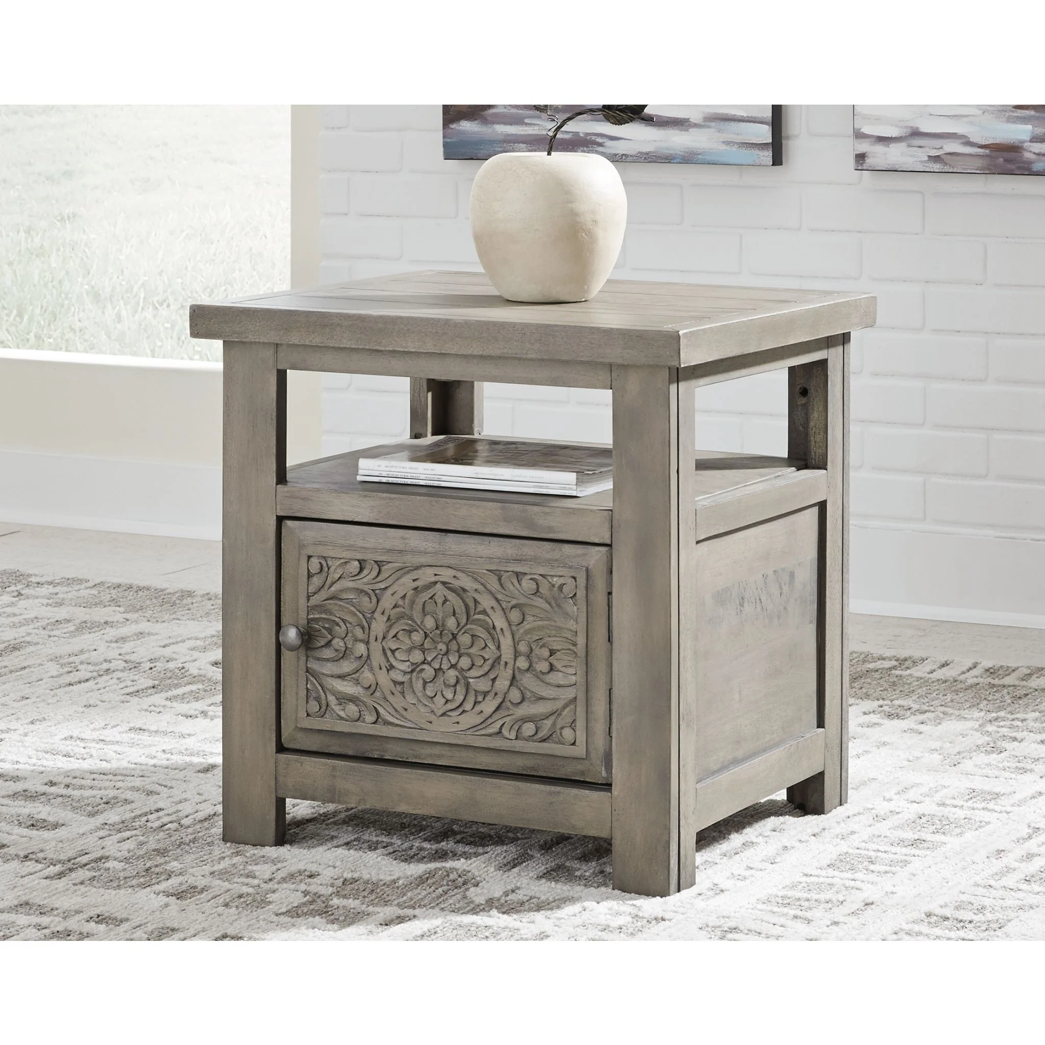 Marcilyn Rectangle End Table - Image 2